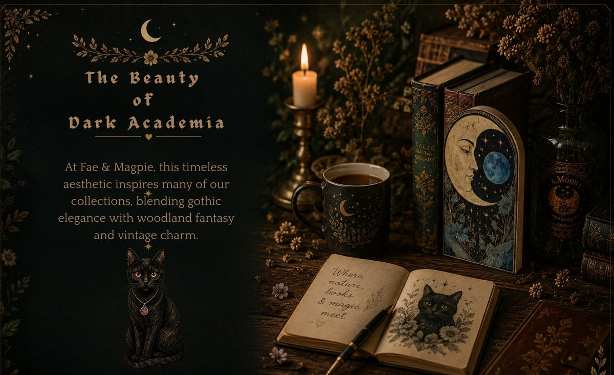 The Beauty of Dark Academia: Creating a Life Inspired by Books, Nature & Timeless Style