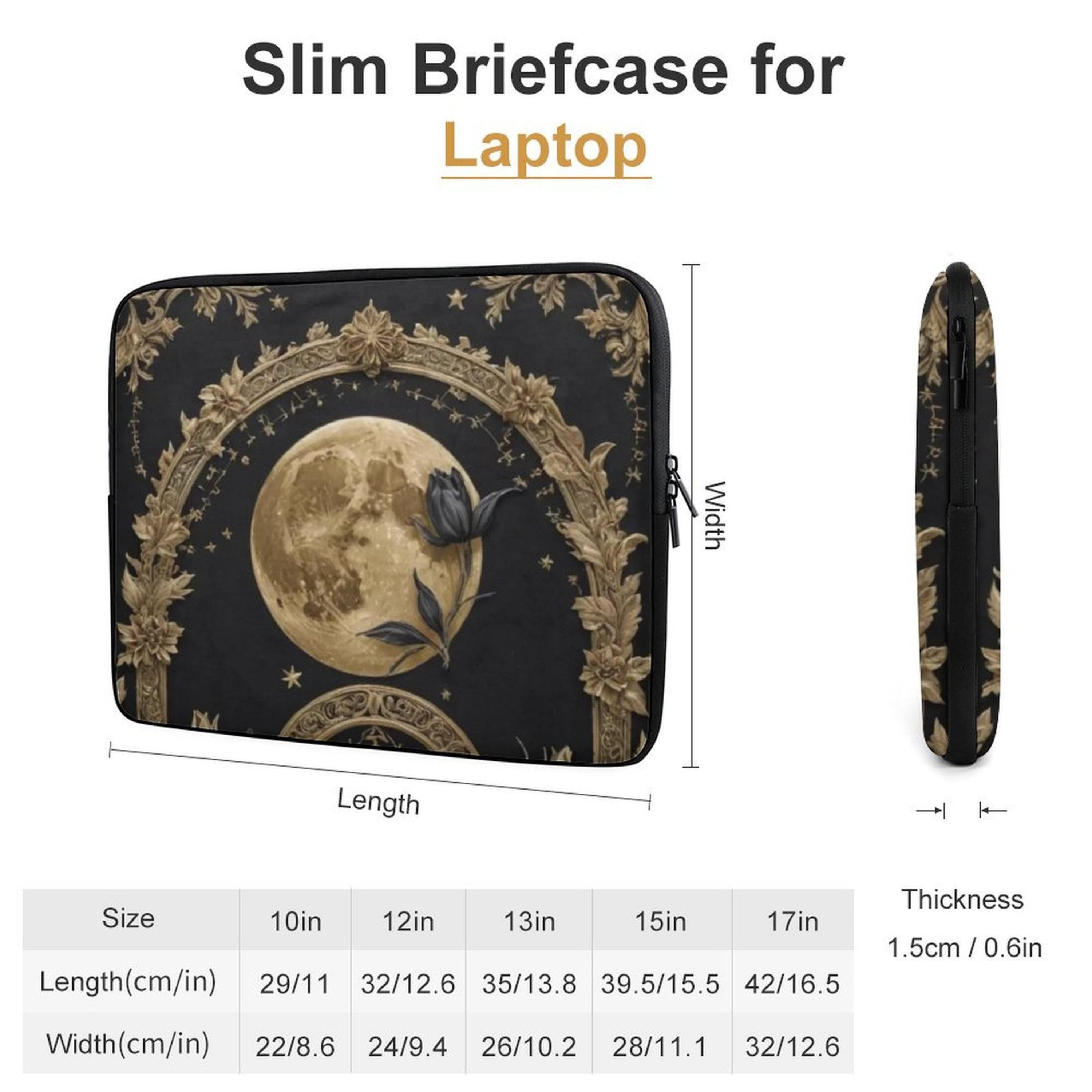 Mystic Moon Laptop Sleeve