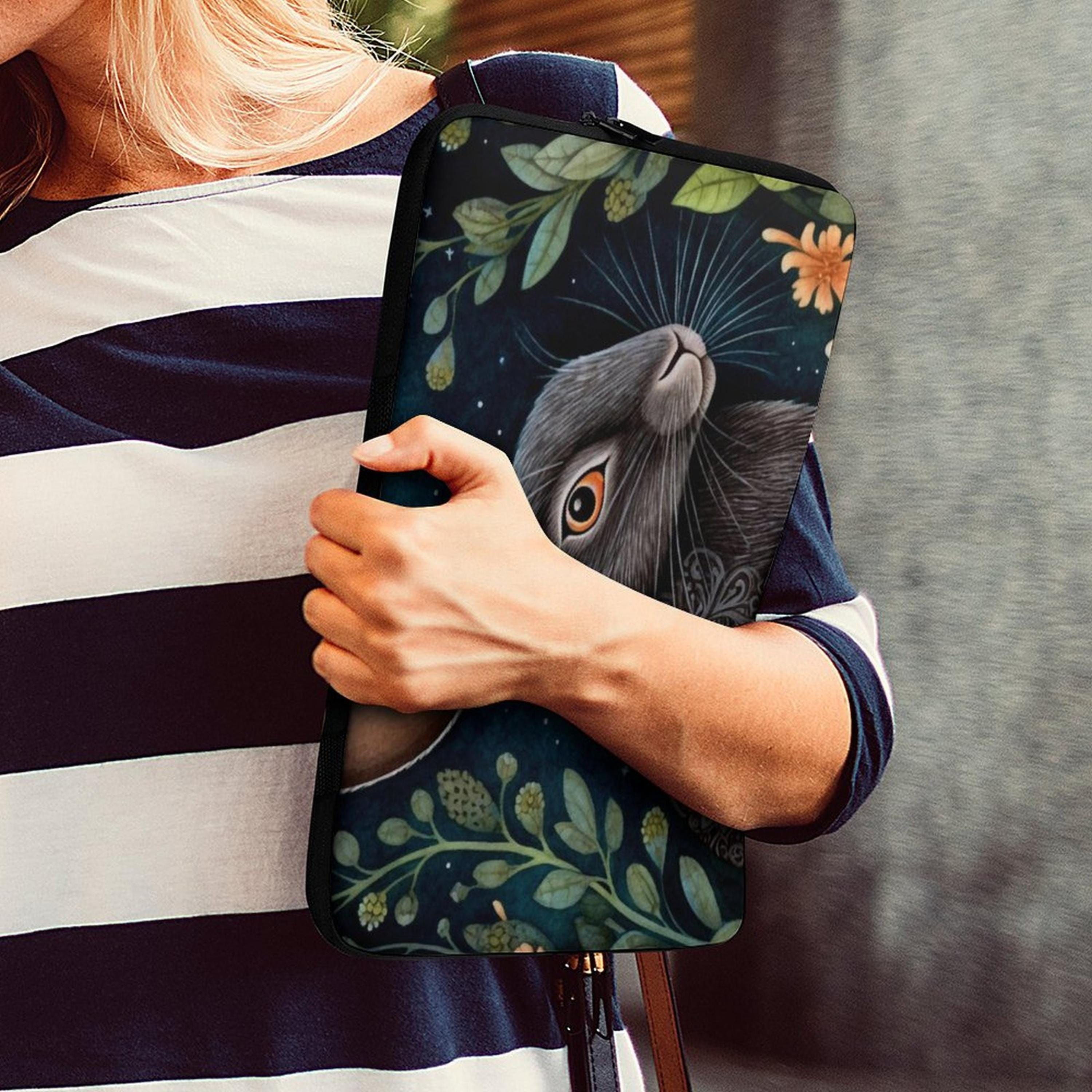 Midnight Hare Laptop Sleeve