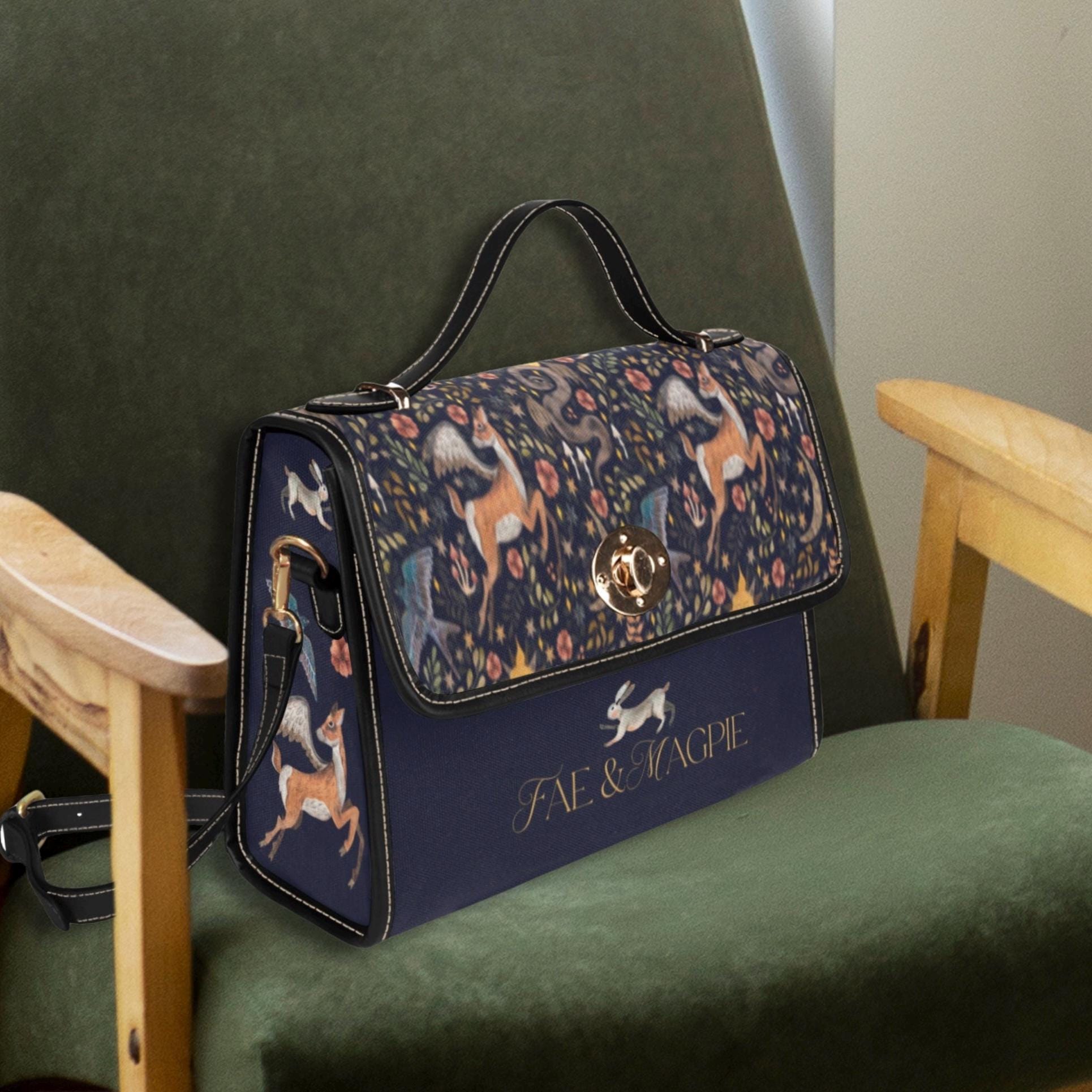 Forest Animals Satchel Bag