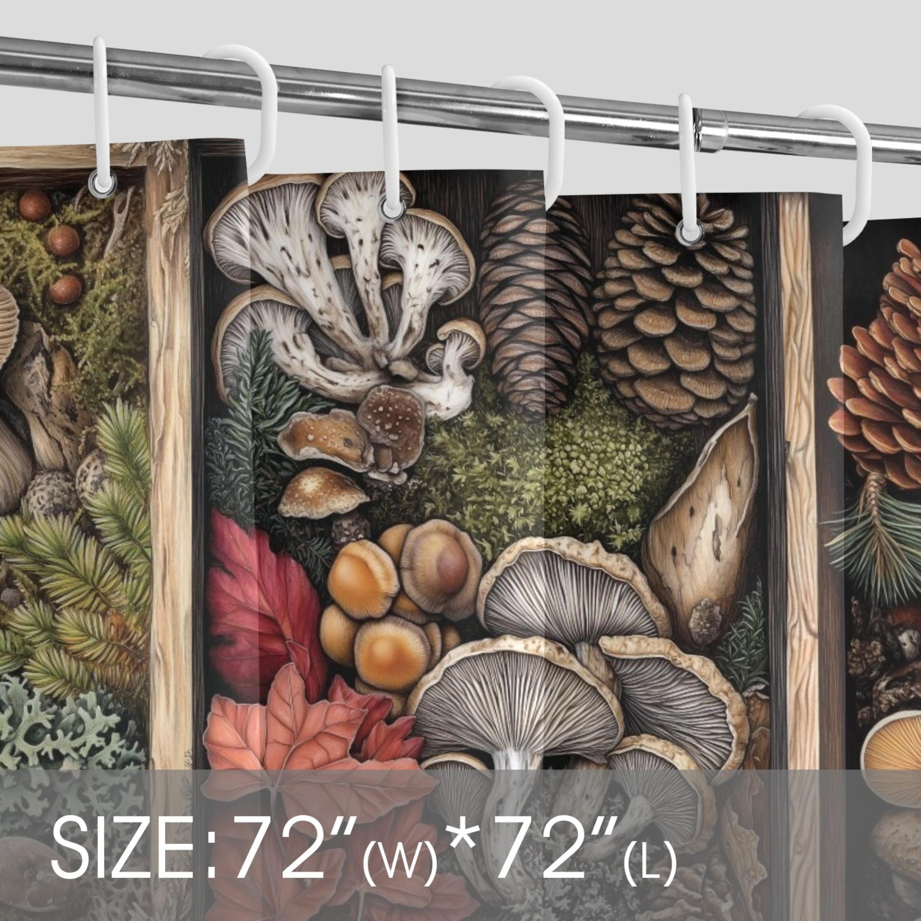 Witchy Treasures Shower Curtain