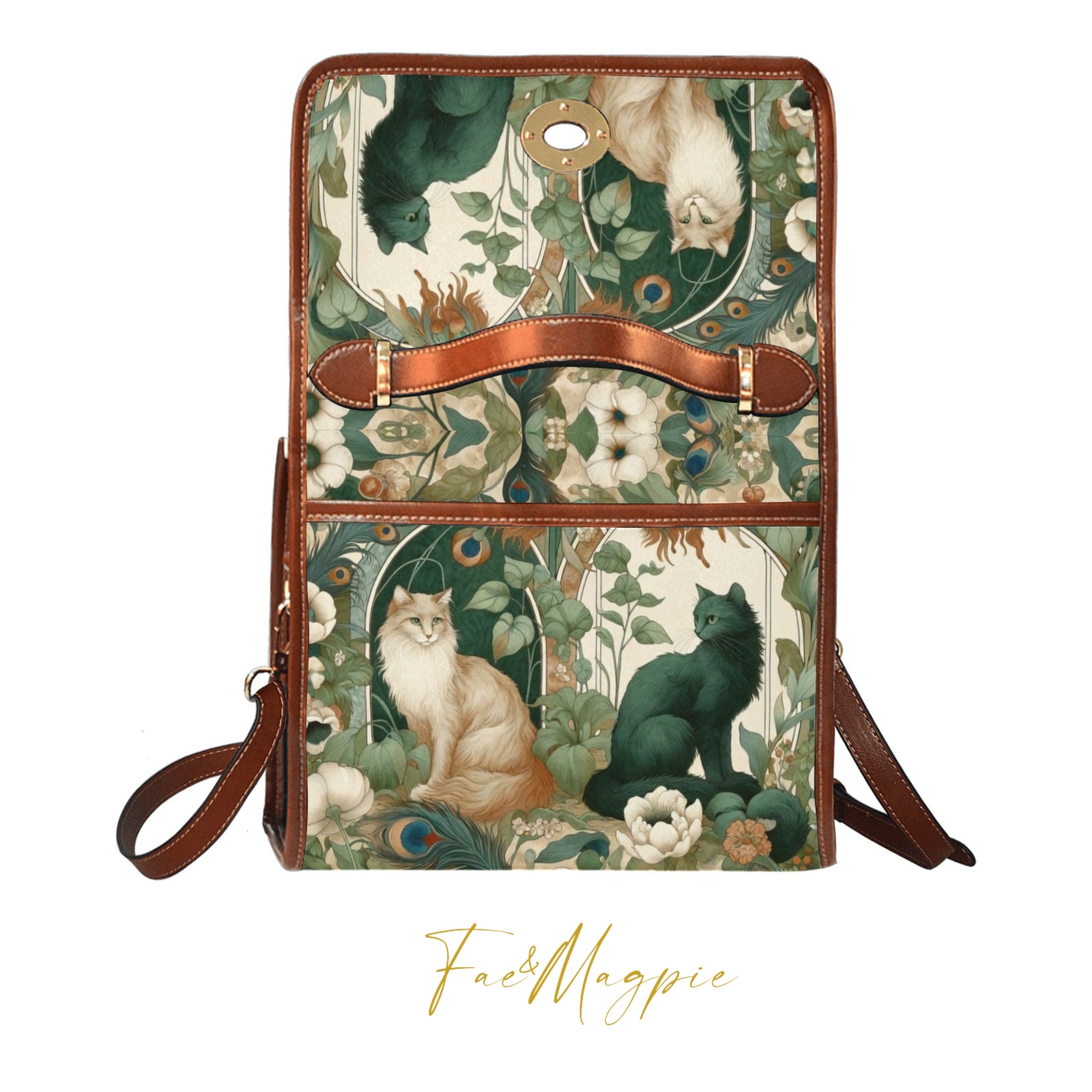 Cottagecore Cats Satchel Bag
