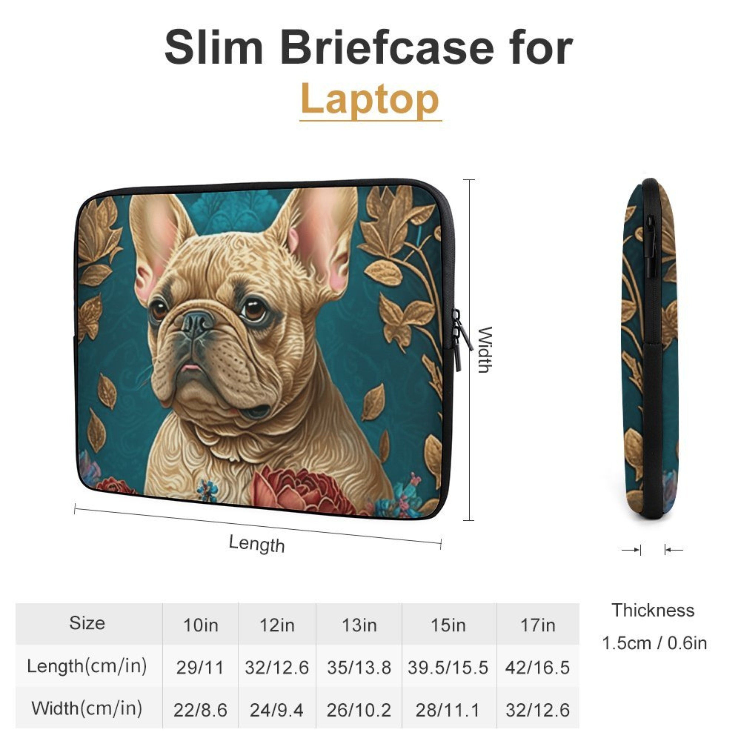 Frenchie Laptop Case