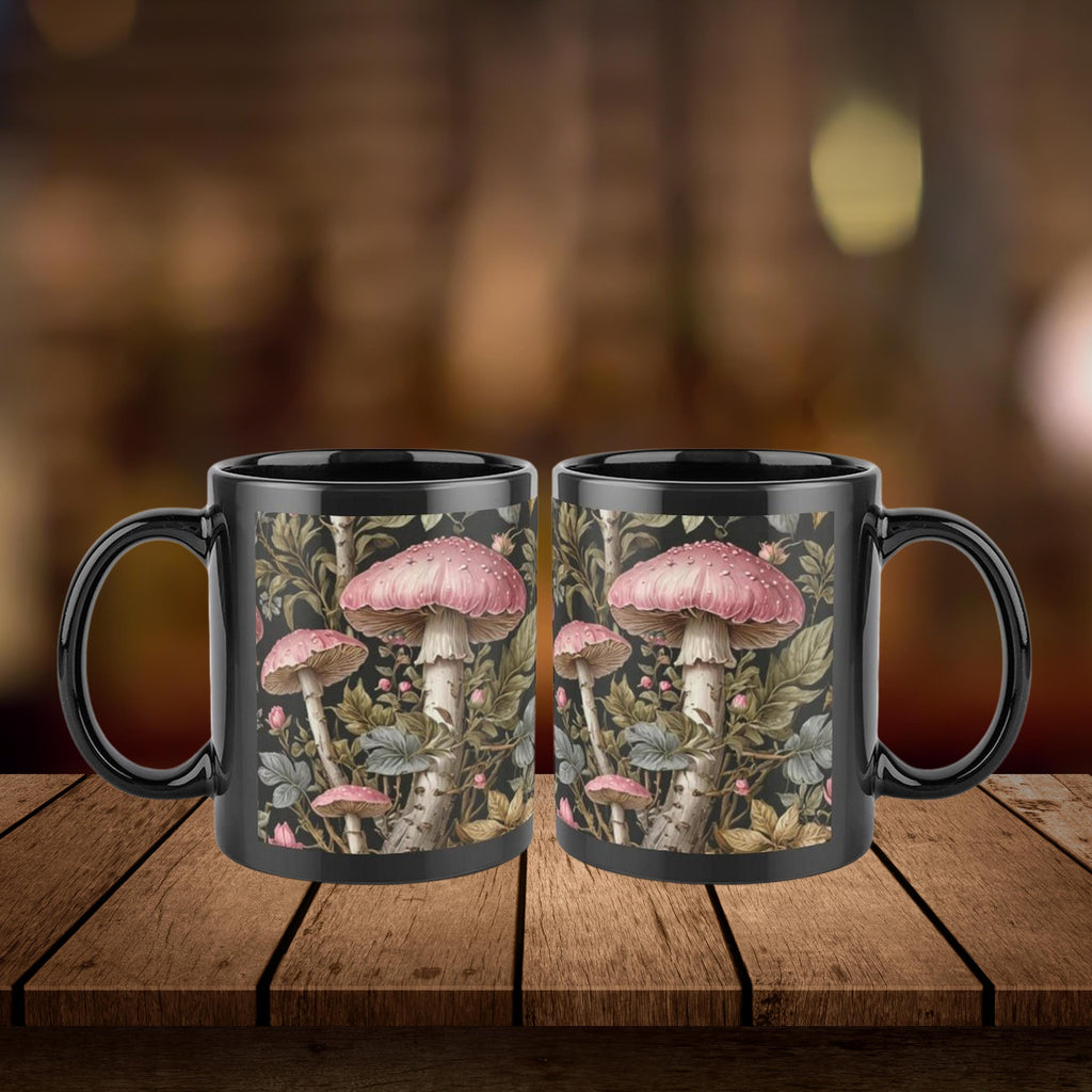 Pink Mushroom Mug