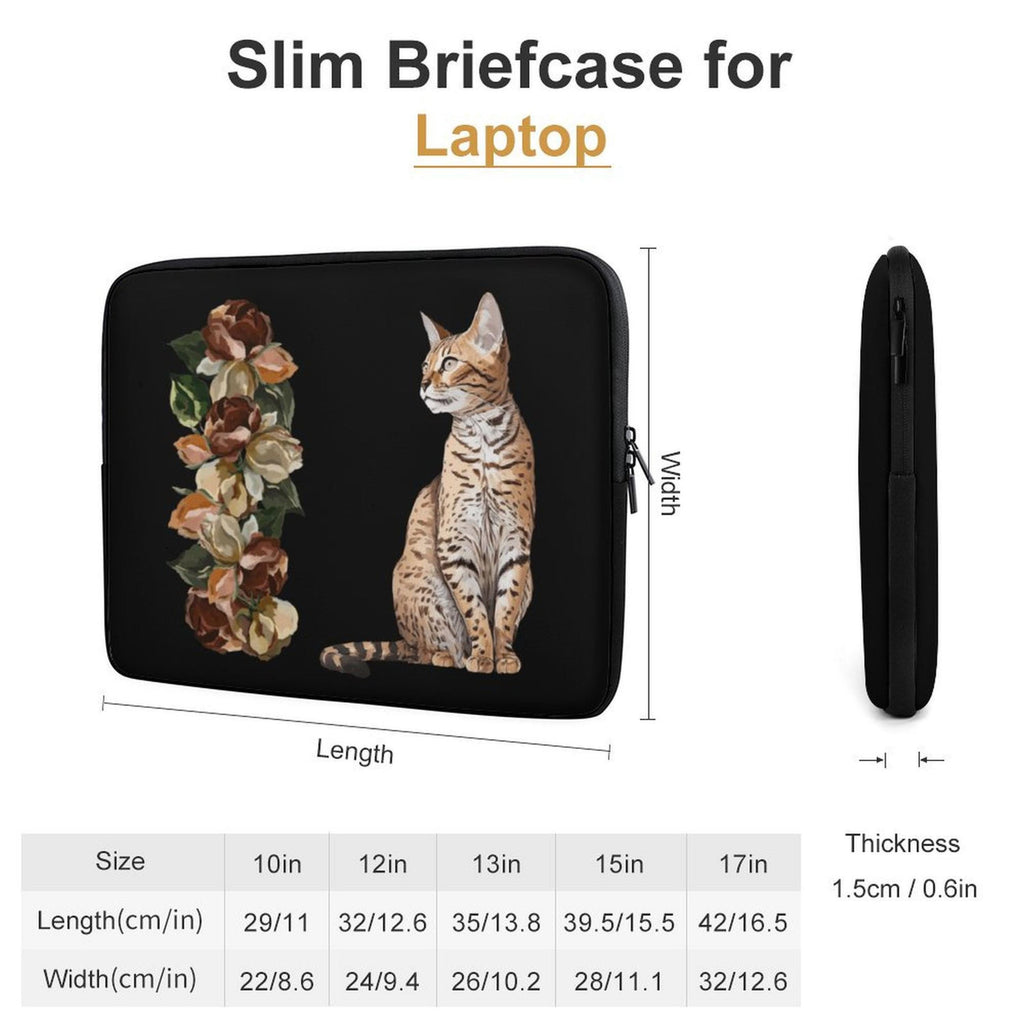 Bengal Cat Laptop Sleeve