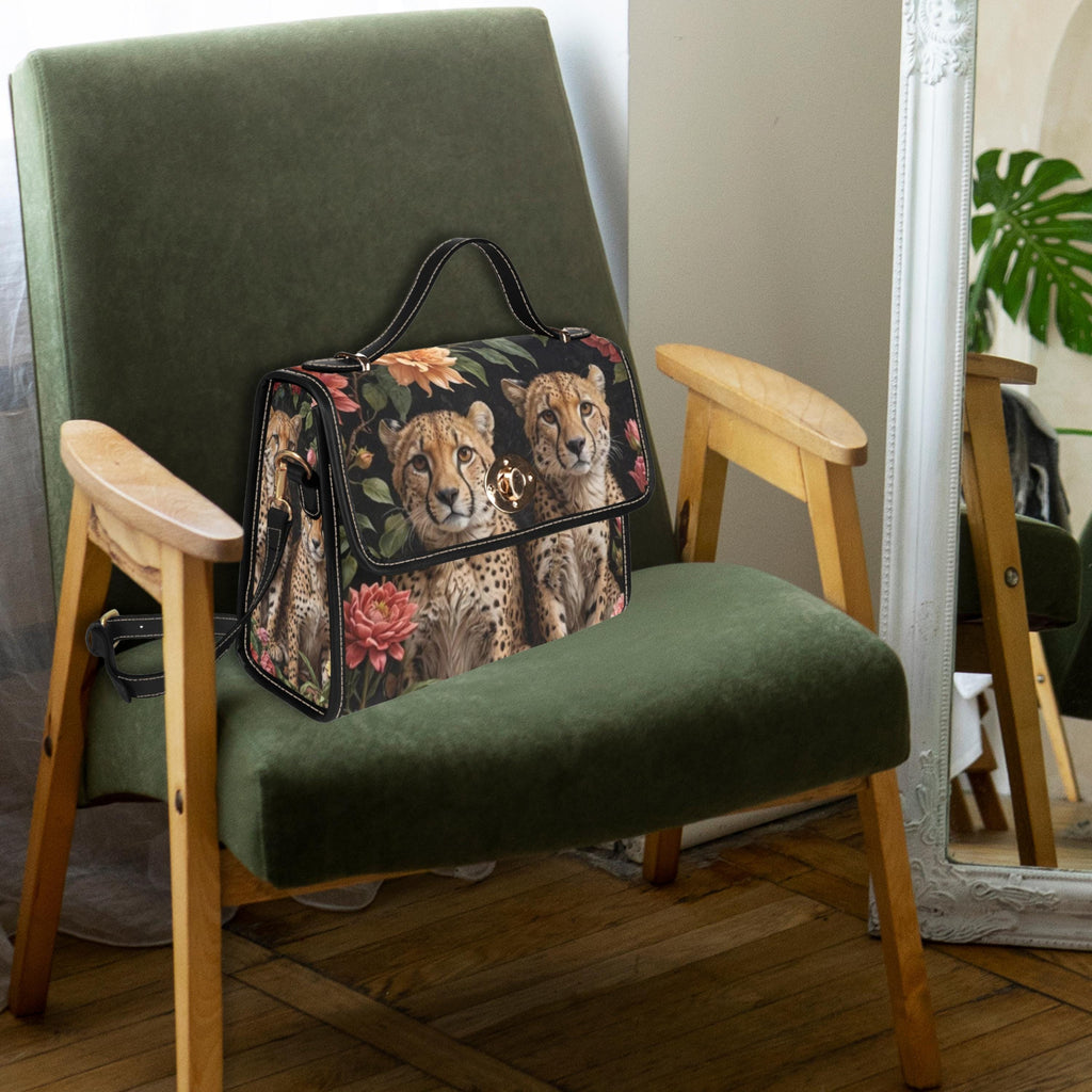 Cheetah Satchel Bag