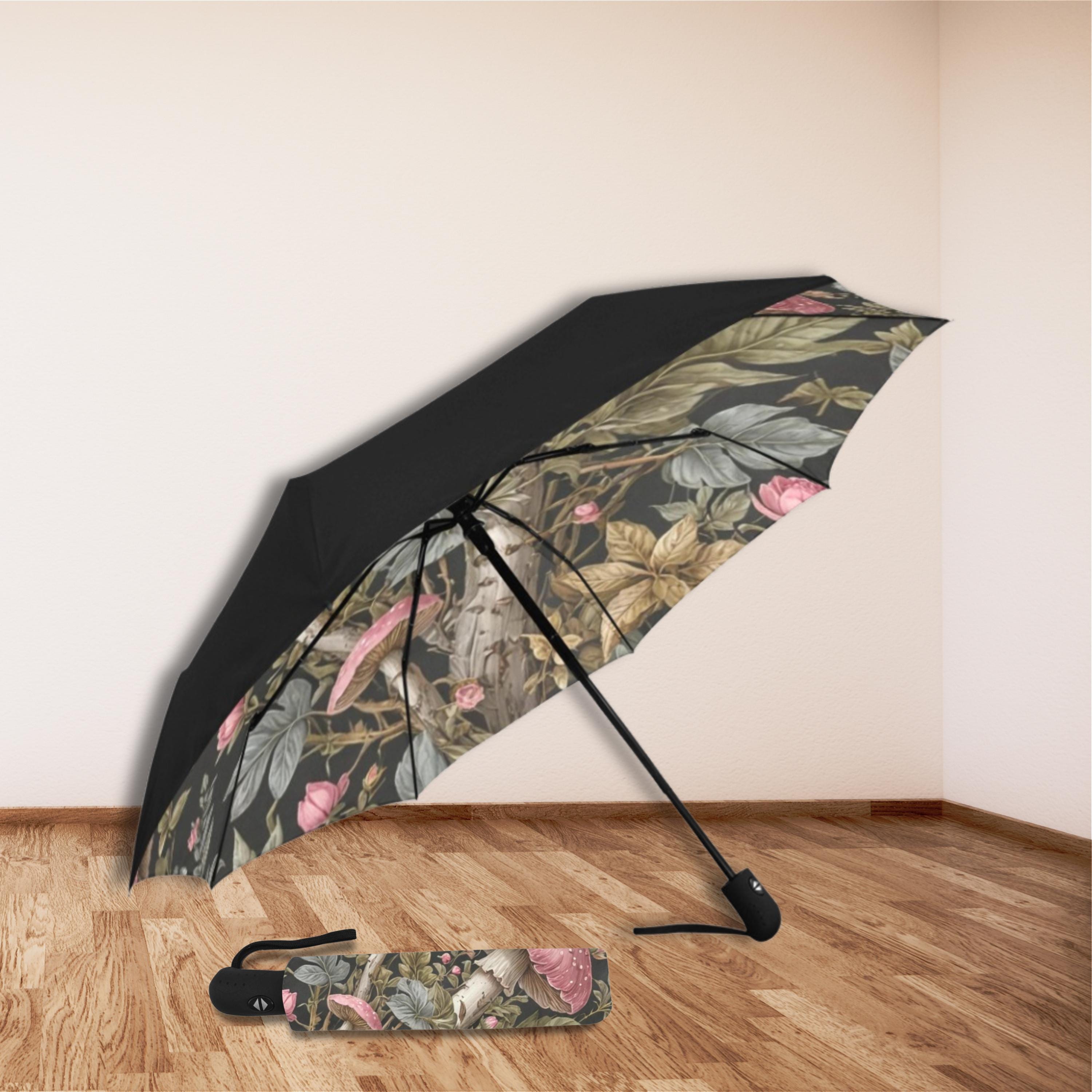 Pink Mushrooms Umbrella
