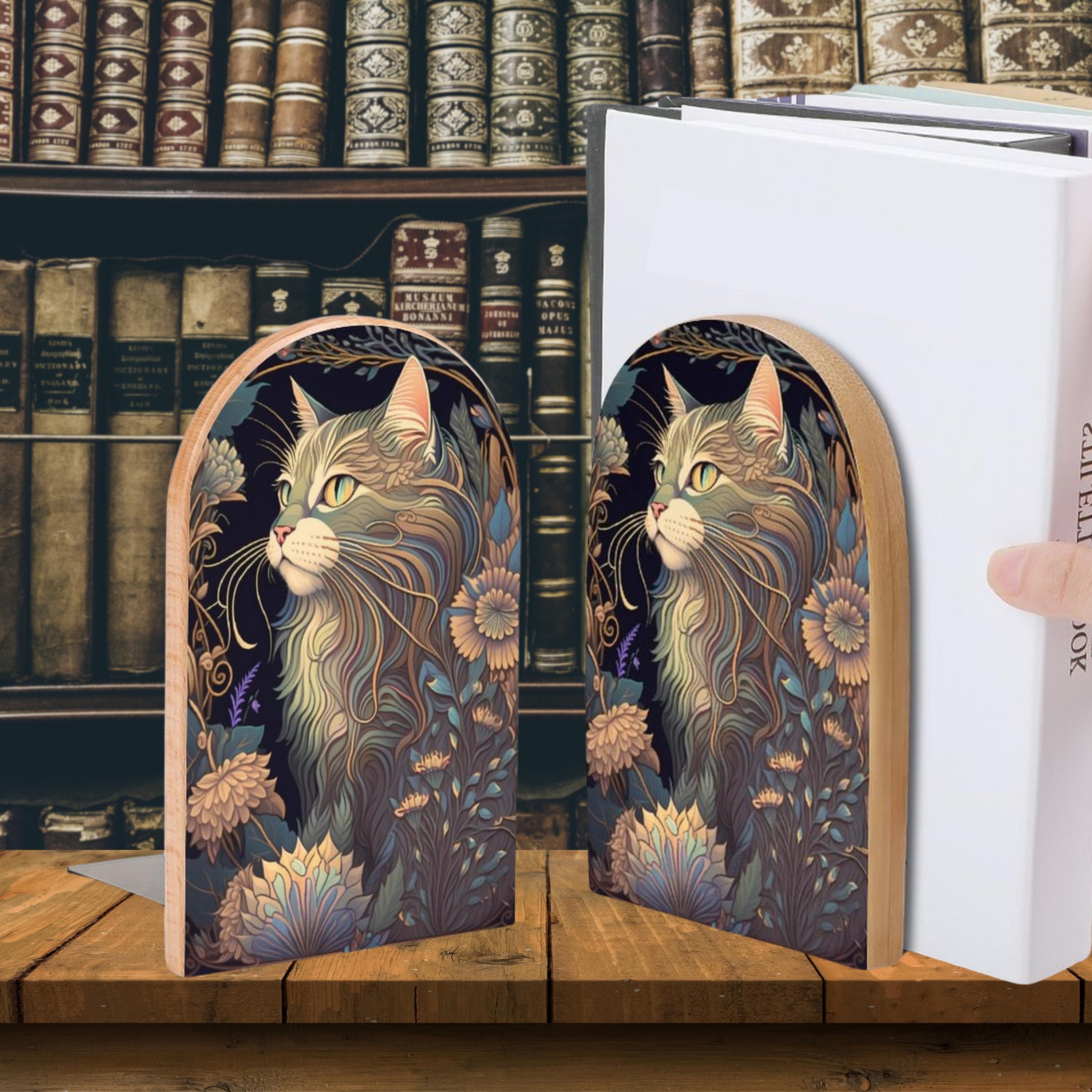 Mystic Cat Bookends