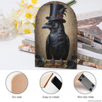 Crow Bookends