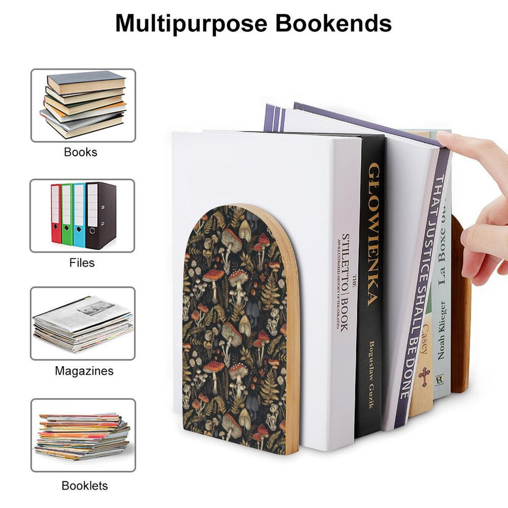 Mushroom Bookends