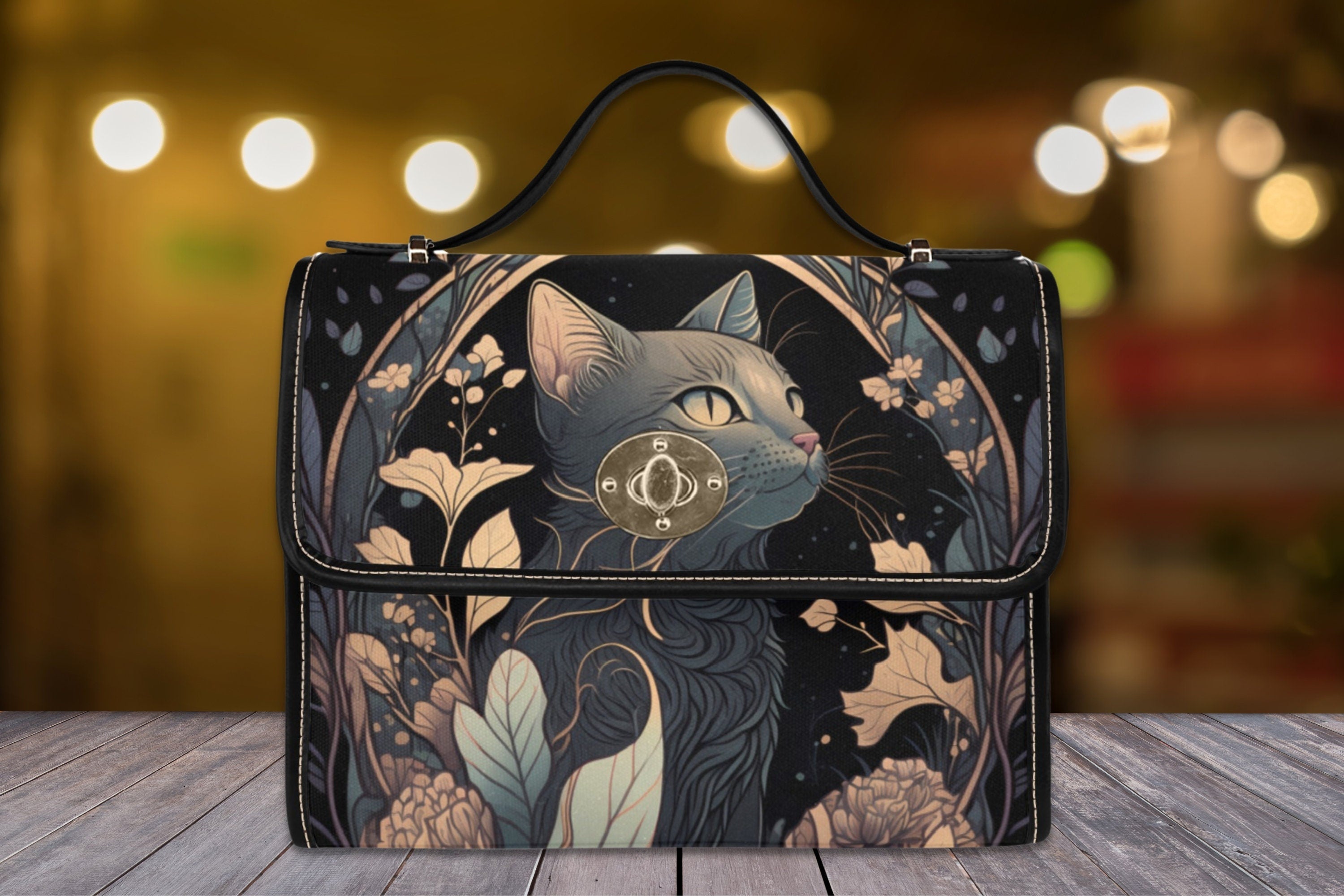 Mystic Cat Satchel Bag