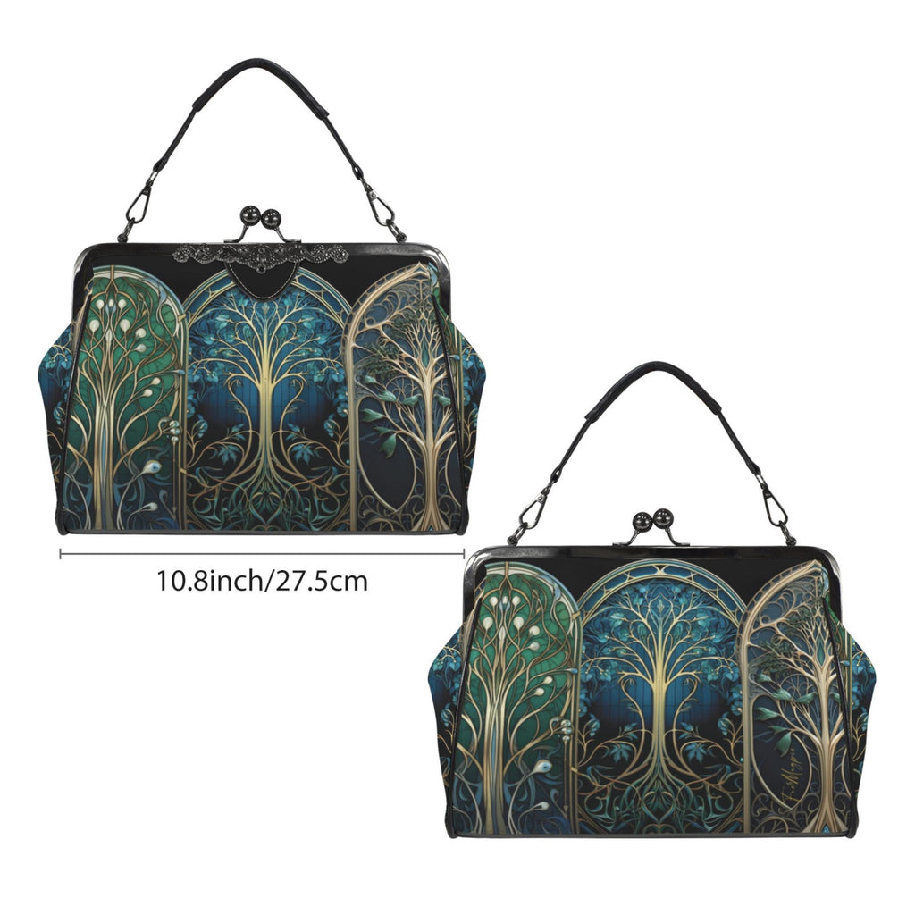 Tree of Life Kisslock Bag