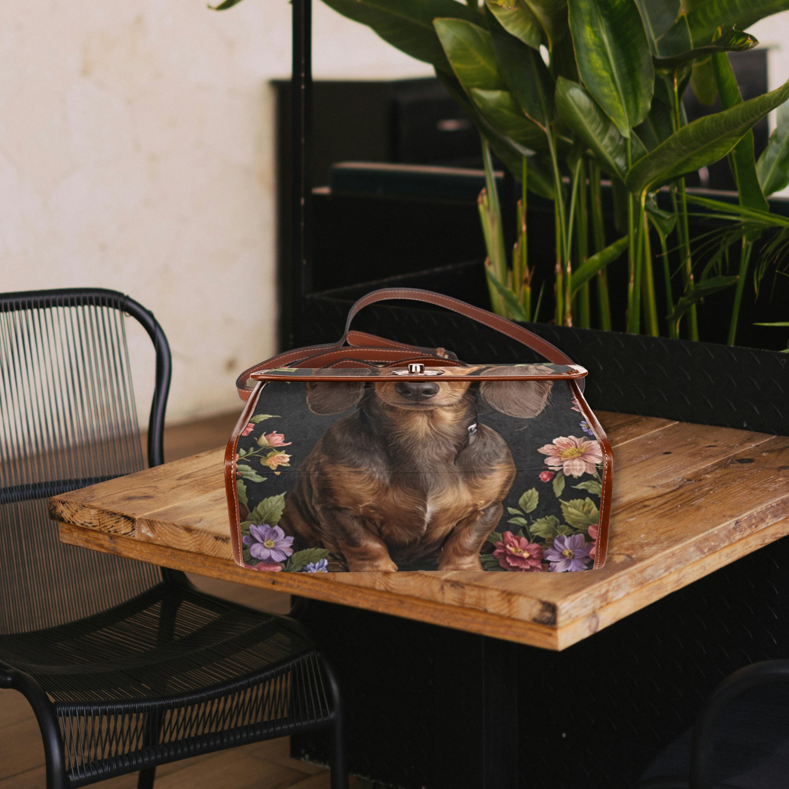Dachshund Satchel Bag