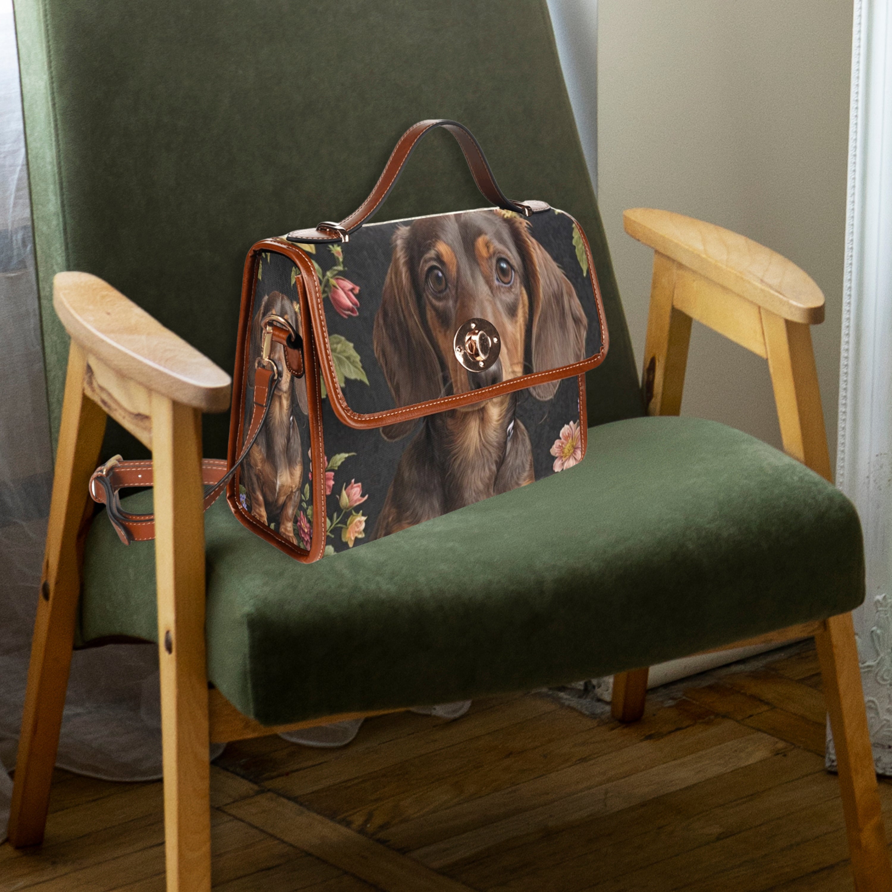 Dachshund Satchel Bag