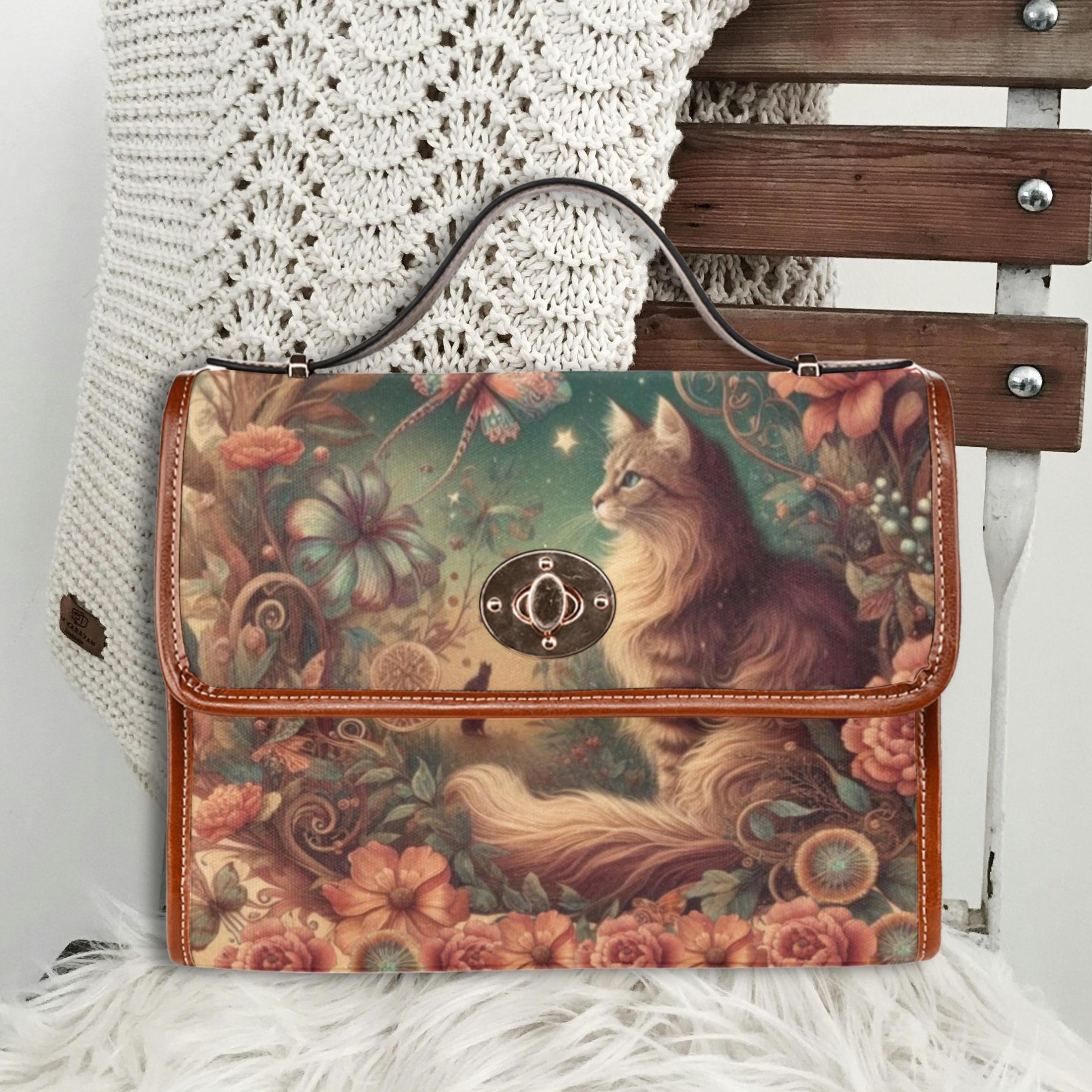 Fantasy Cat Satchel Bag