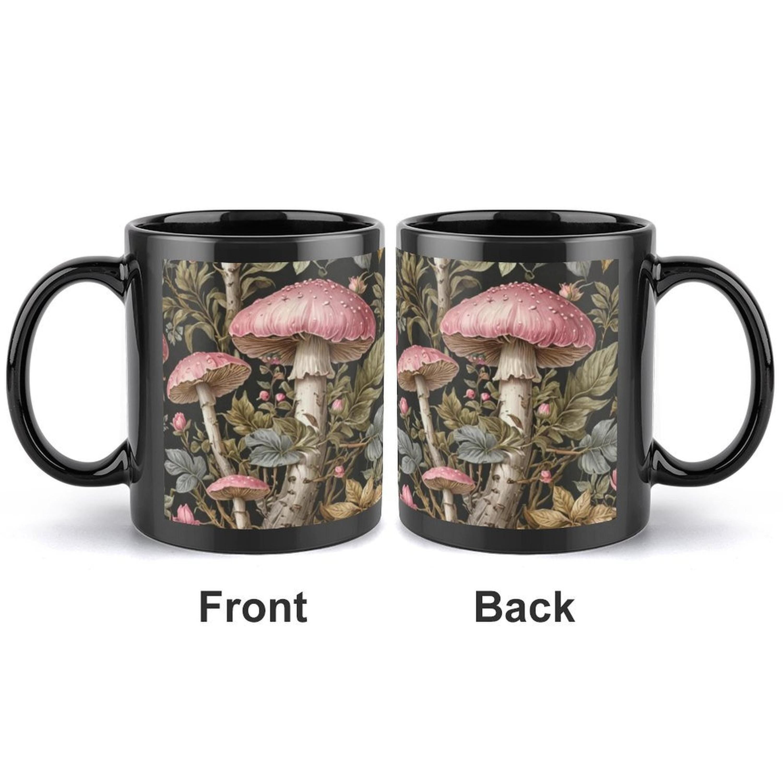 Pink Mushroom Mug