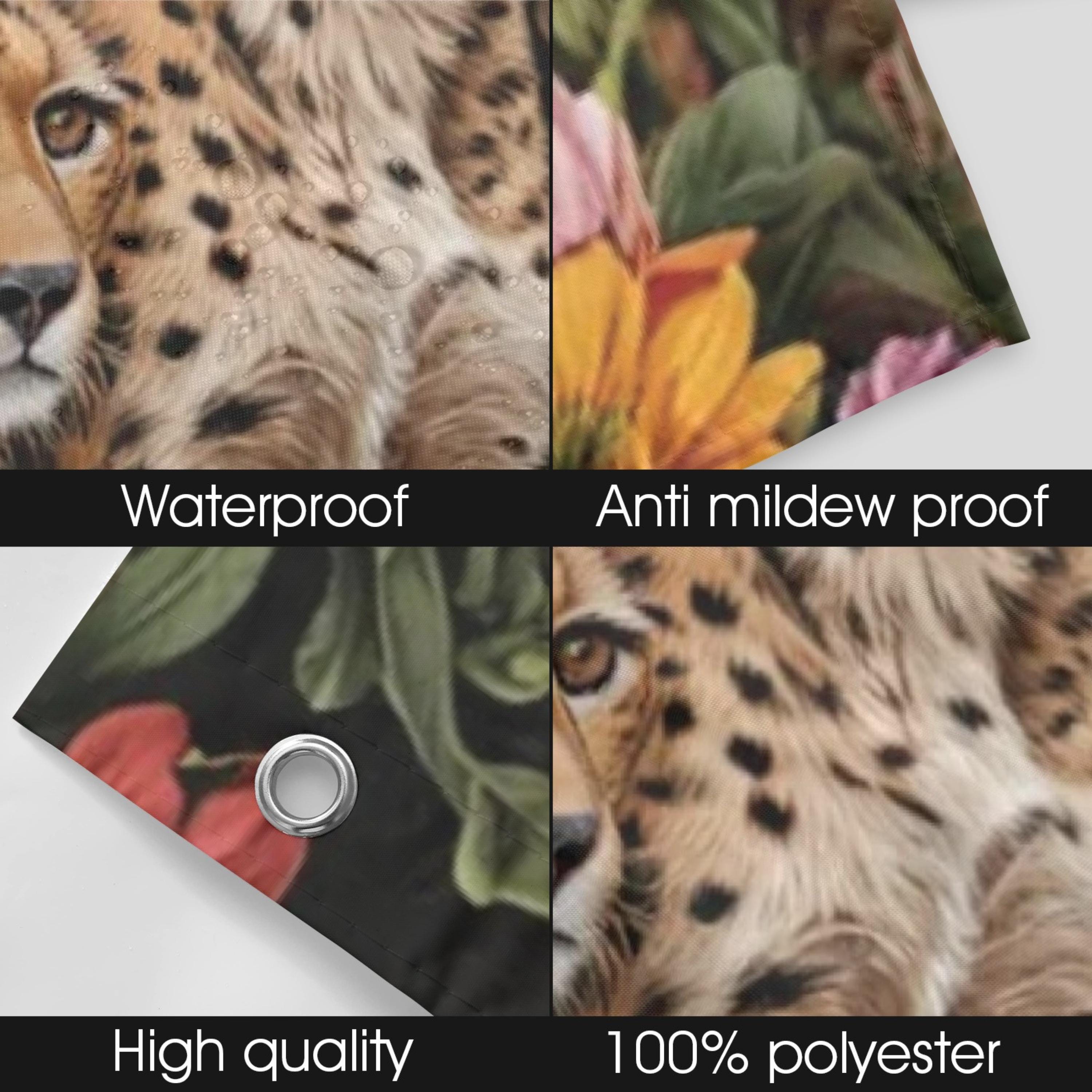 Cheetah Shower Curtain