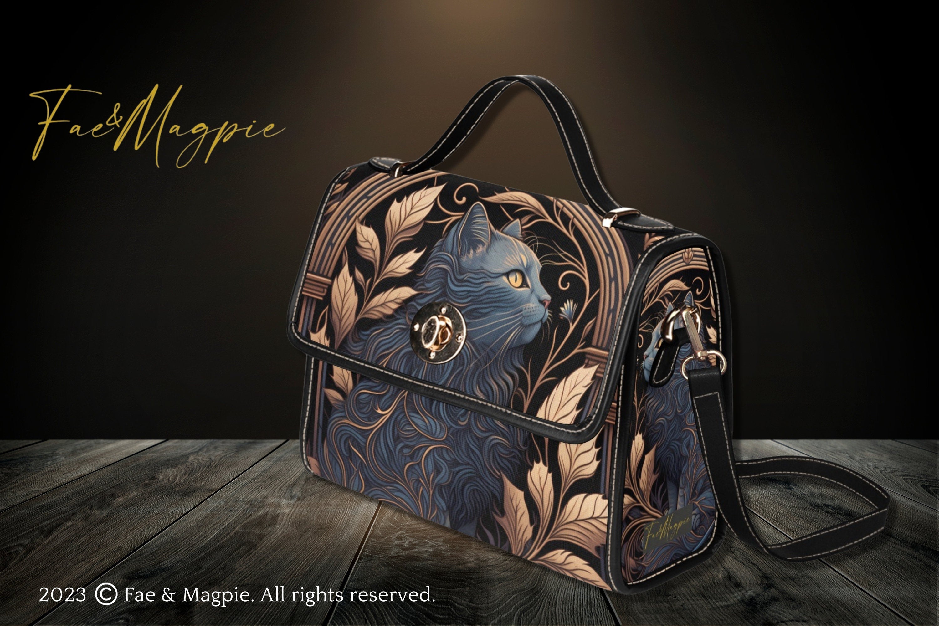 Mystic Cat Satchel Bag