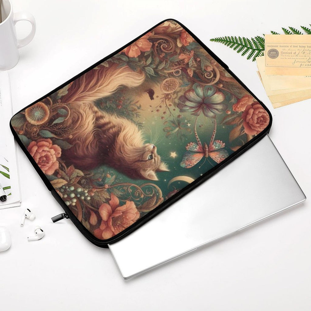 Fantasy Cat Laptop Sleeve