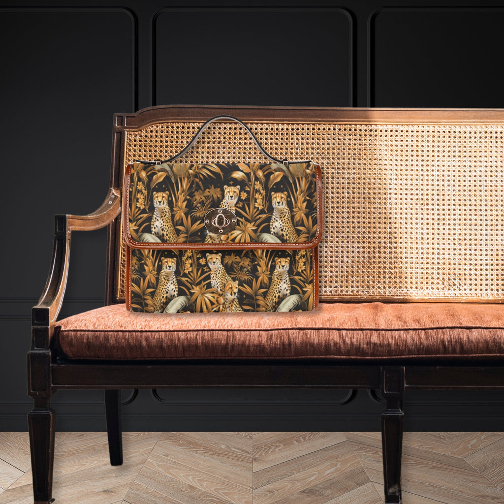 Wild Cheetah Satchel Bag