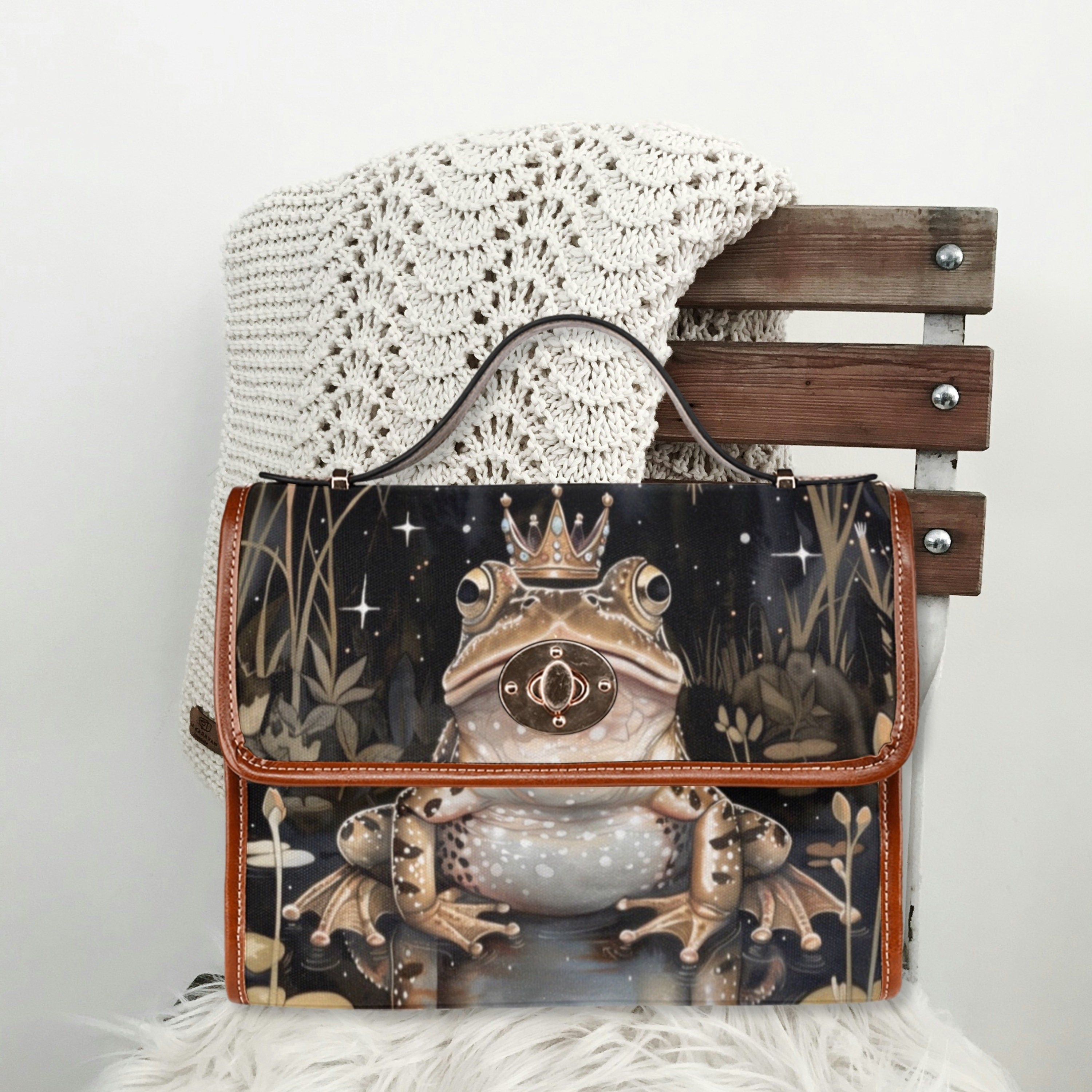 Frog Fairytale Satchel Bag