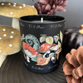 Forest Etched Glass Candle