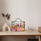 Retro Camper Satchel Bag