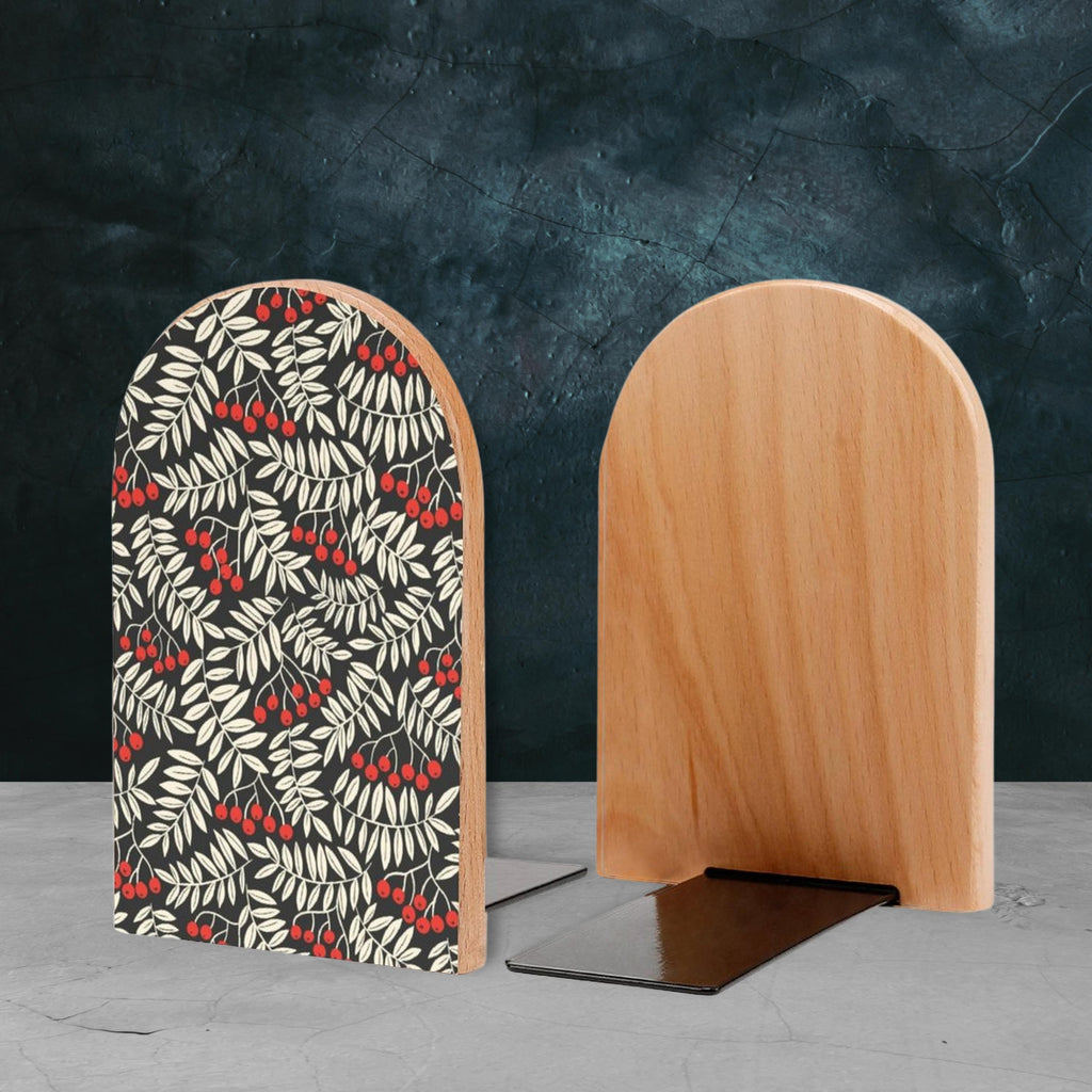 Winter Berries Bookends