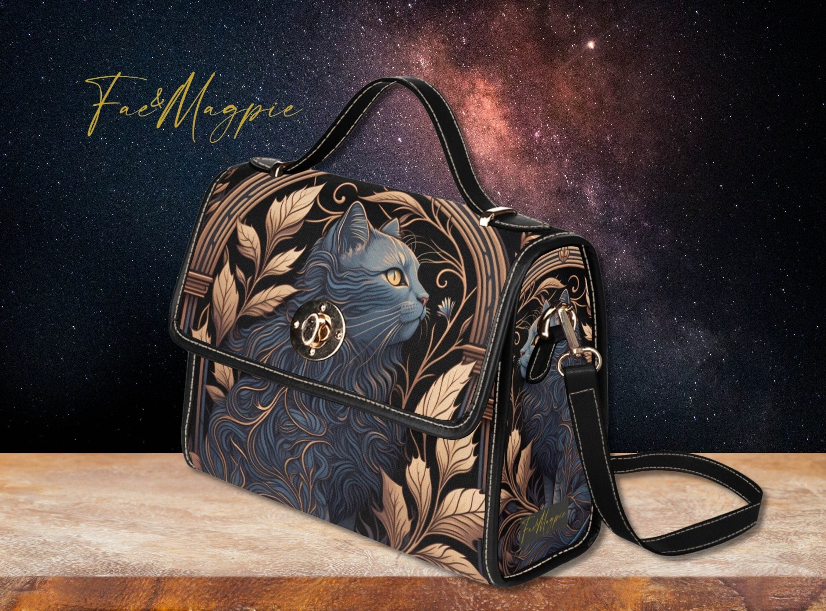 Mystic Cat Satchel Bag