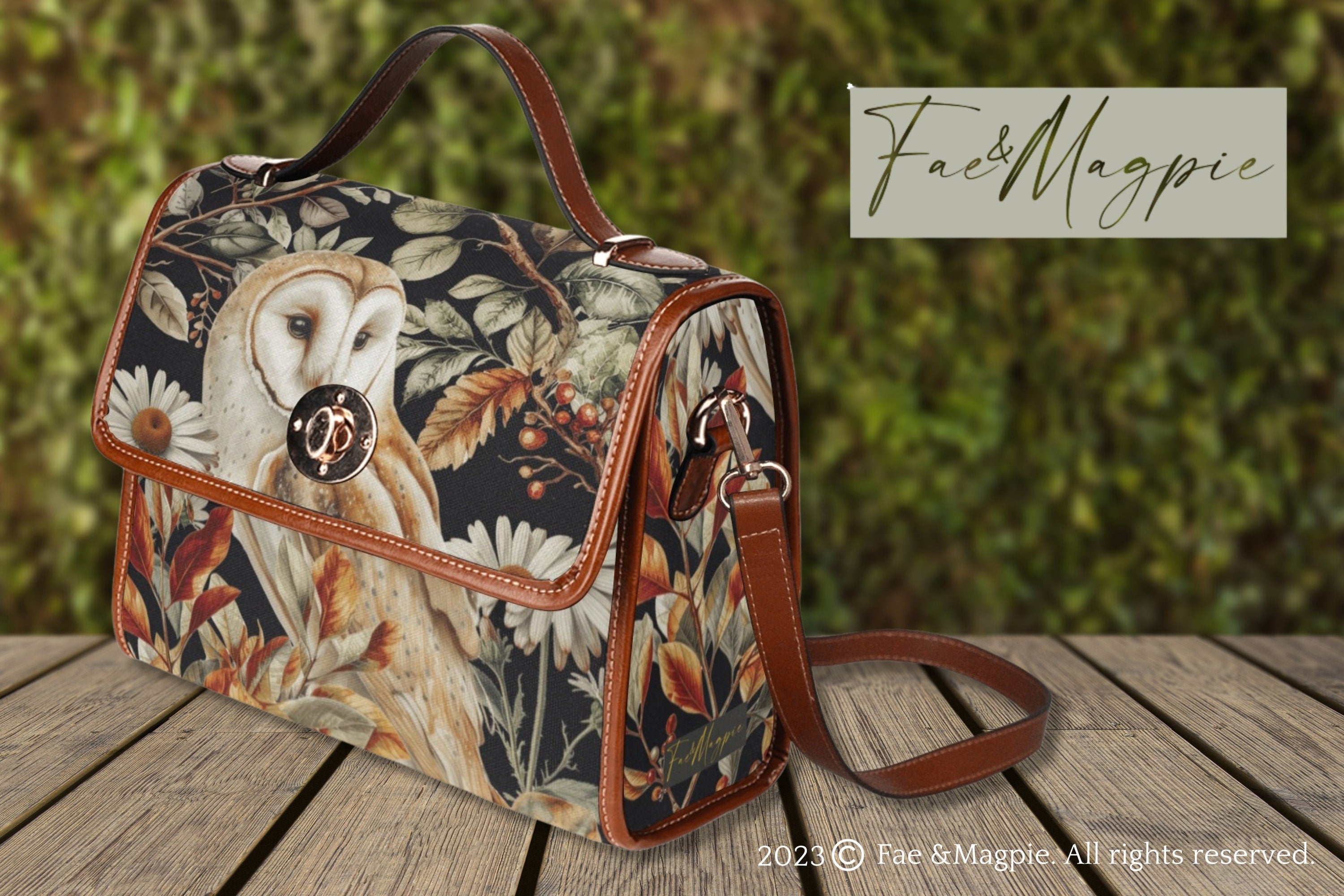 Barn Owl Satchel Bag