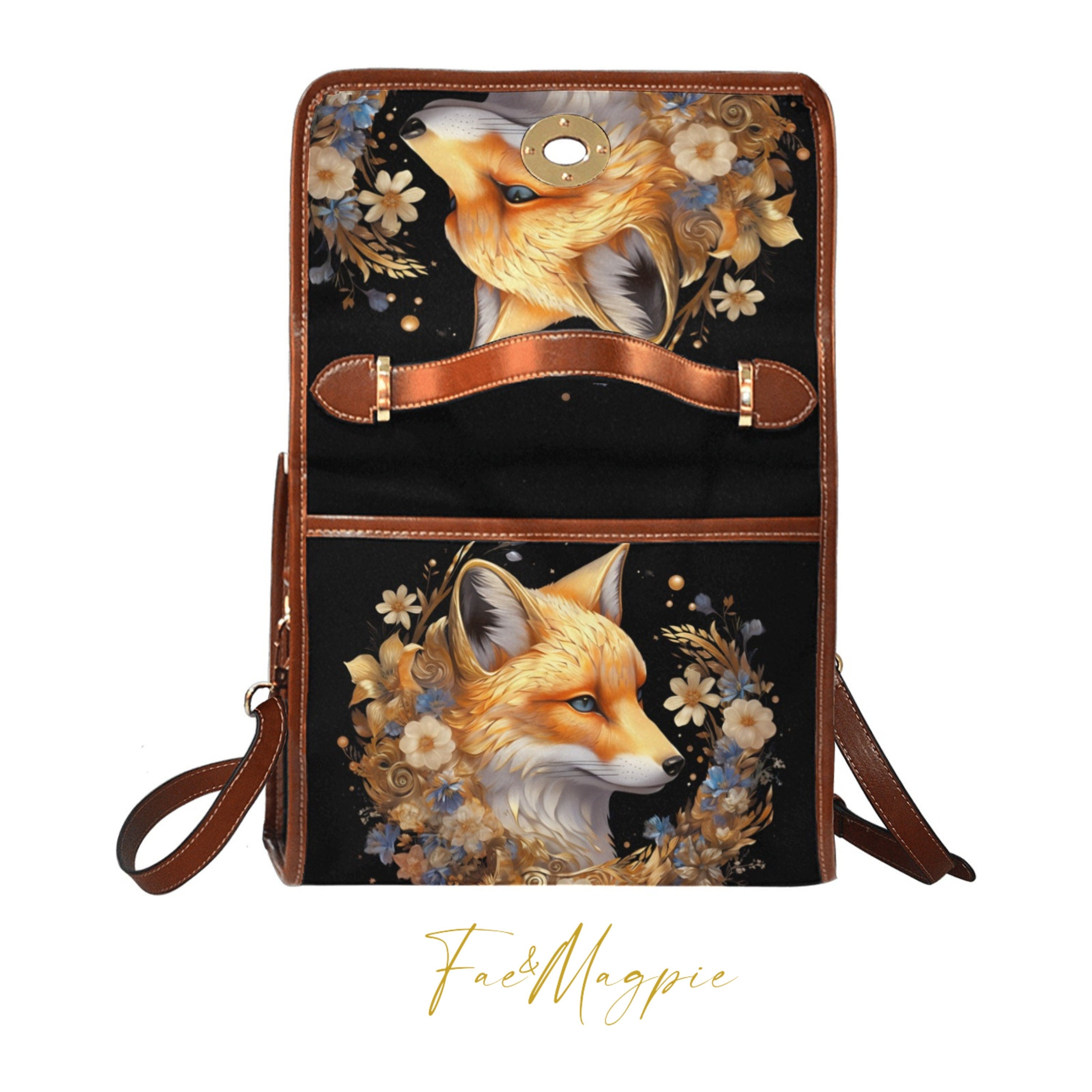 Fox Satchel Bag