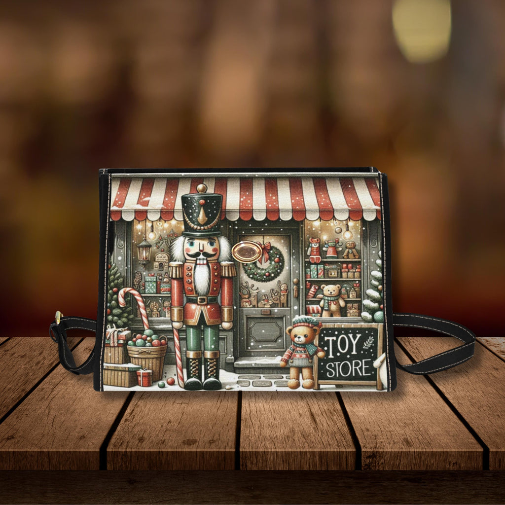 Christmas Shop Satchel Bag