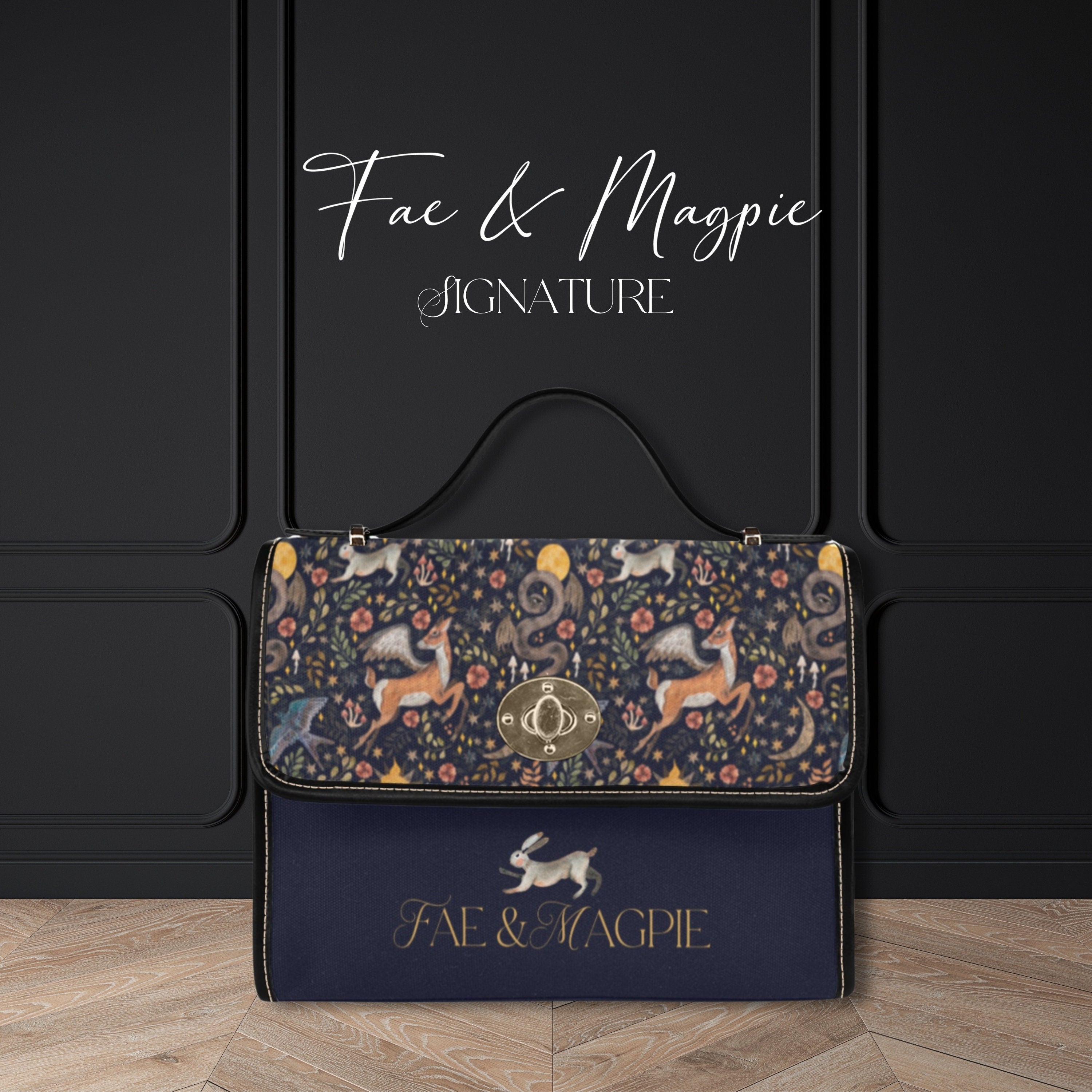 Forest Animals Satchel Bag