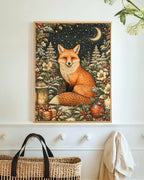 Fox and Crow Art Print