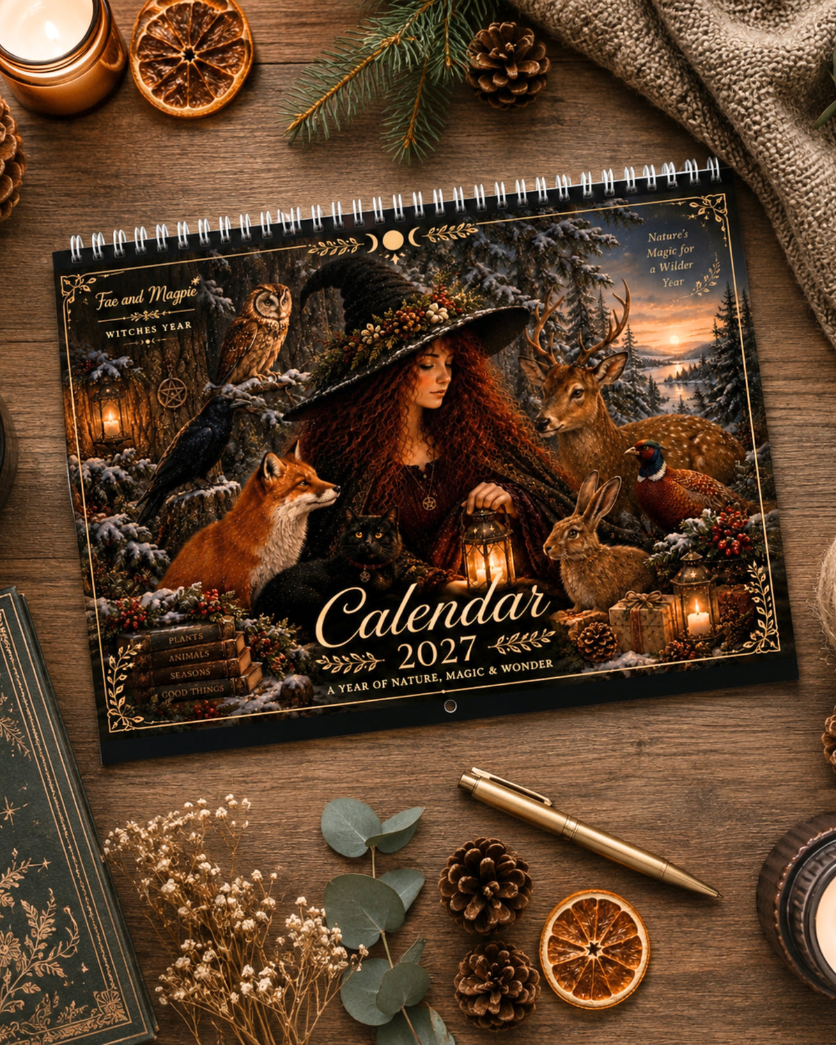 Witches Year Calendar 2027