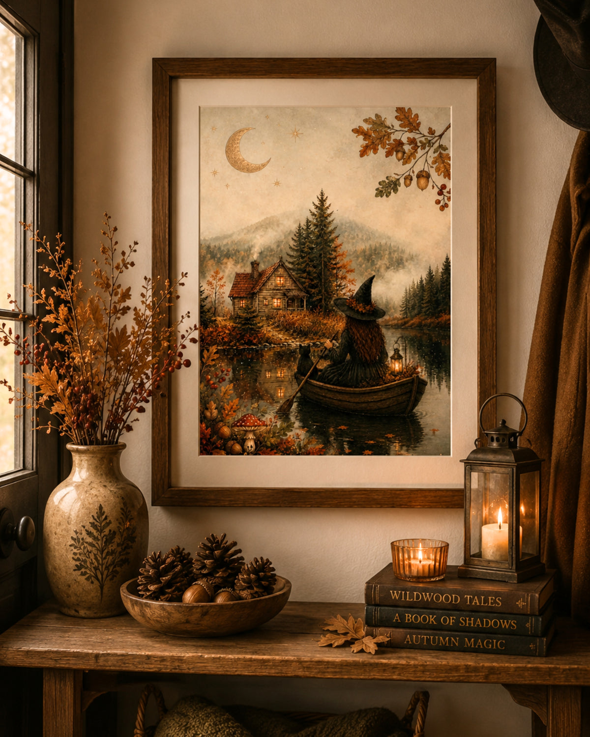 Witches Boat Art Print