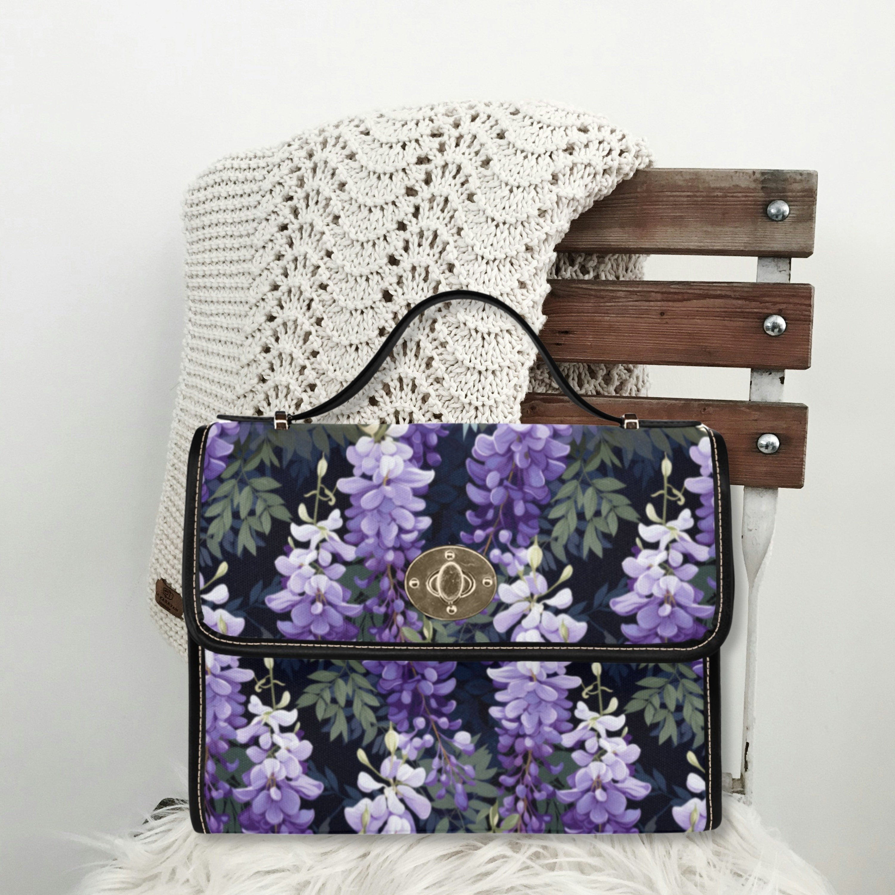 Wisteria Satchel Bag