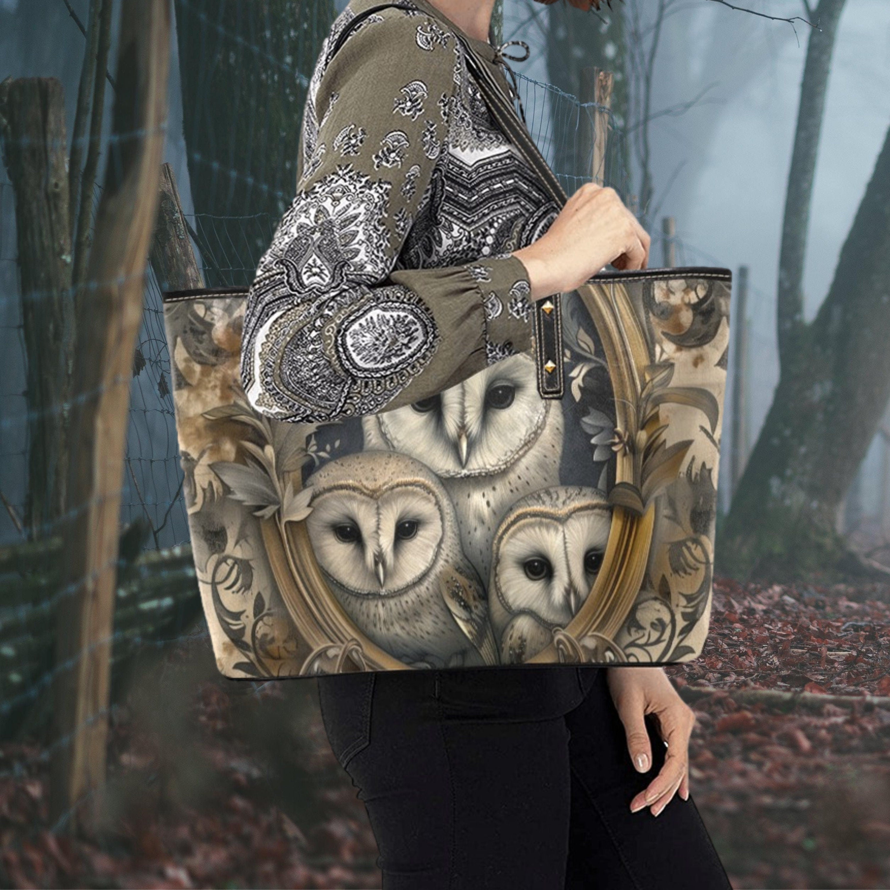 Owls Shoulder Bag