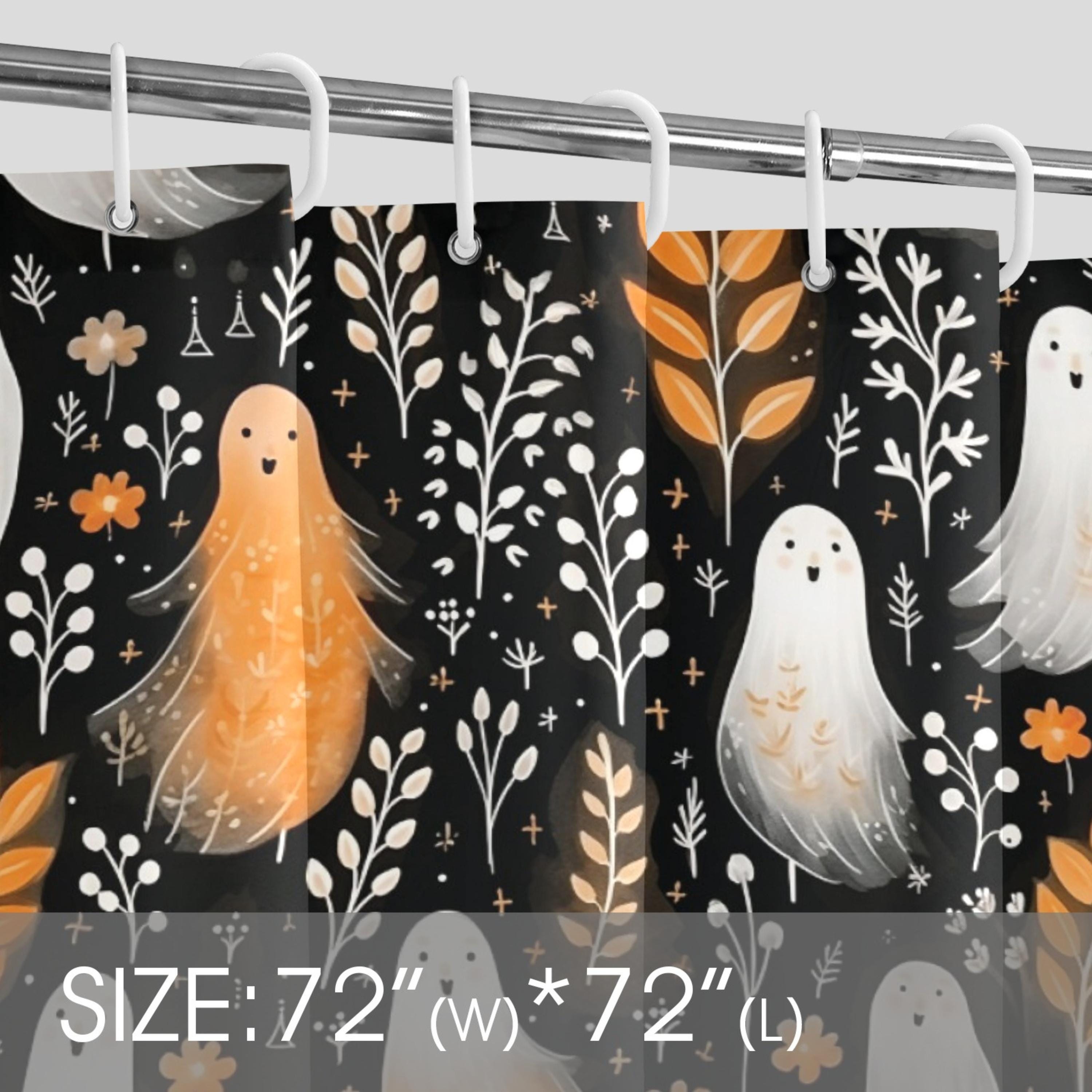 Ghost Shower Curtain