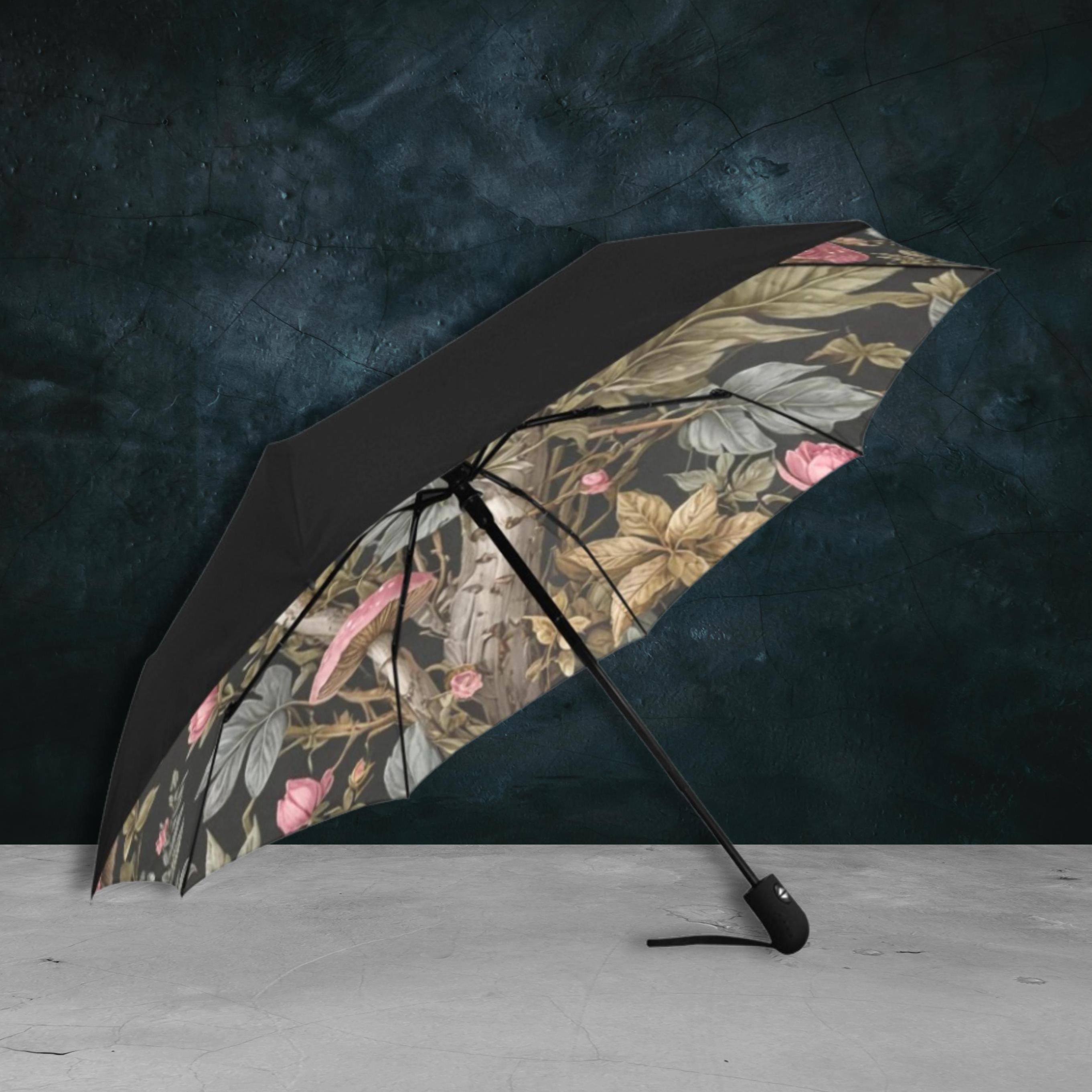 Pink Mushrooms Umbrella