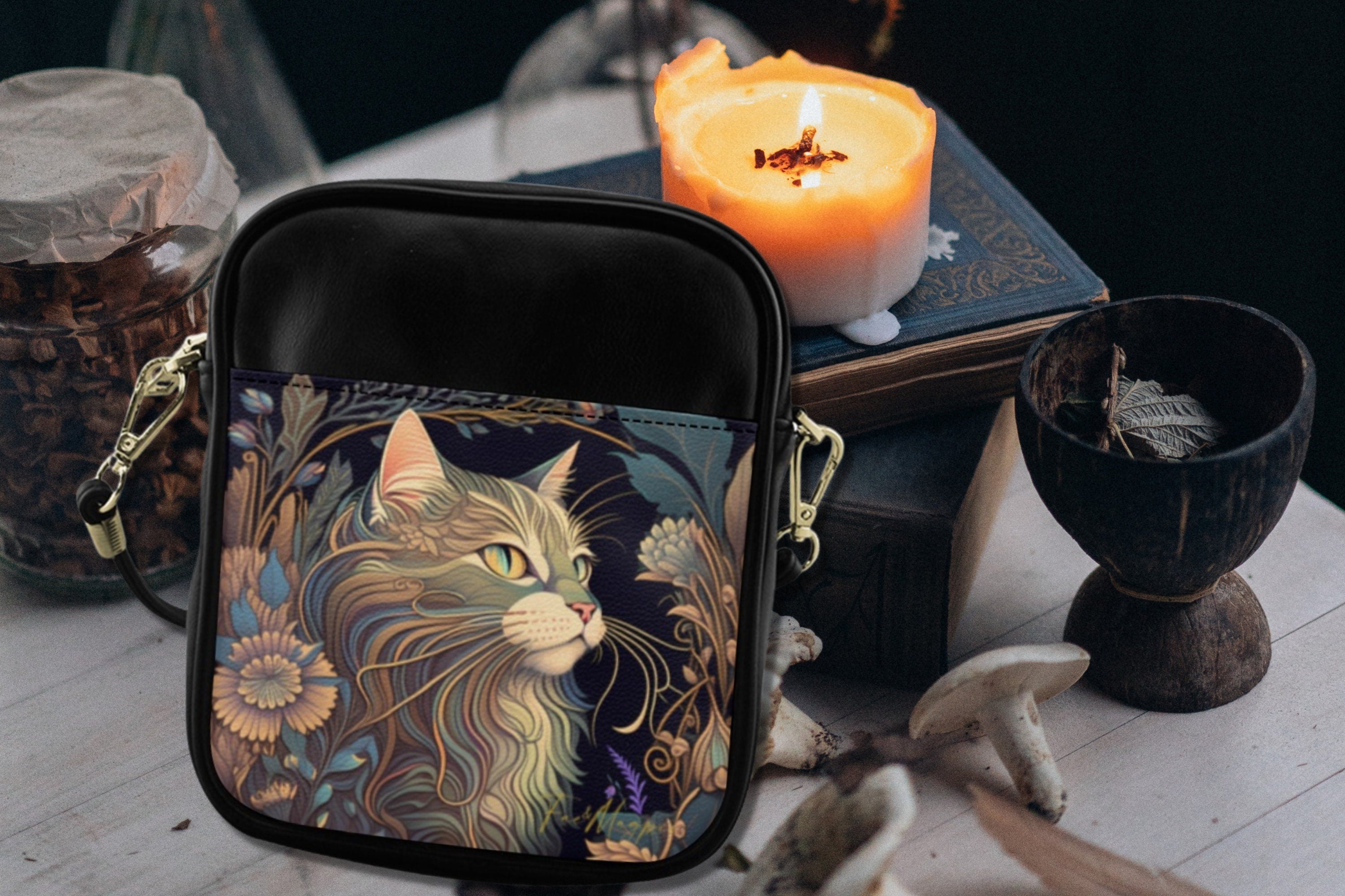 Mystic Cat Sling Bag