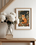 Fox and Crow Art Print