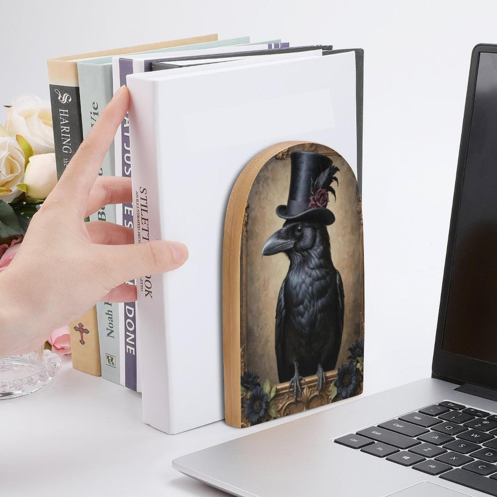 Crow Bookends