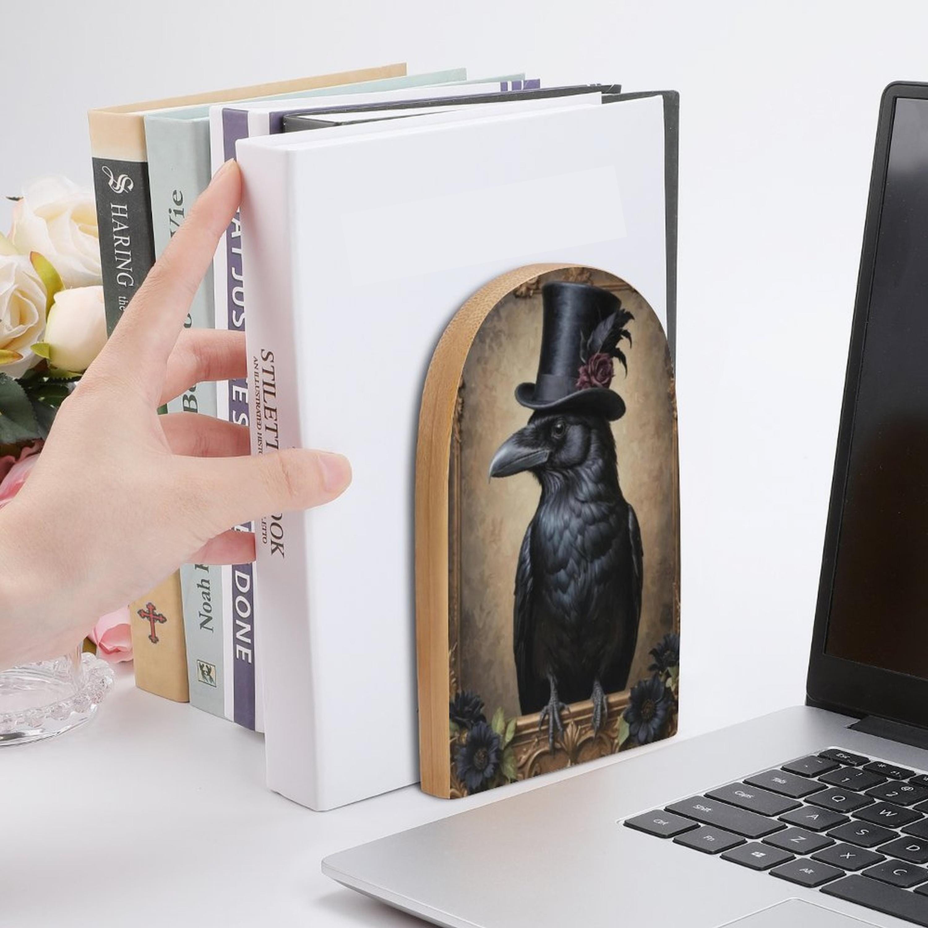Crow Bookends