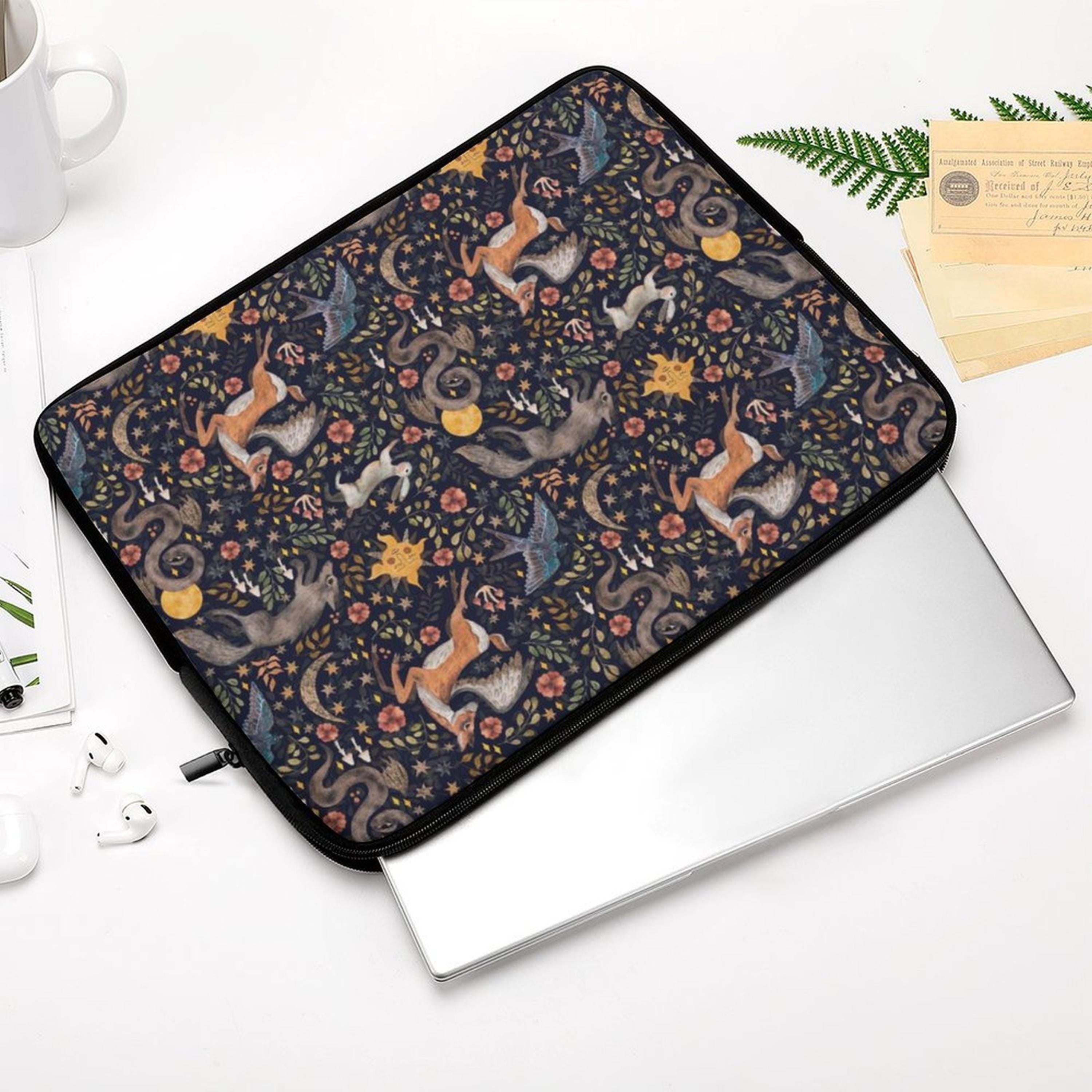 Forest Animals Laptop Sleeve