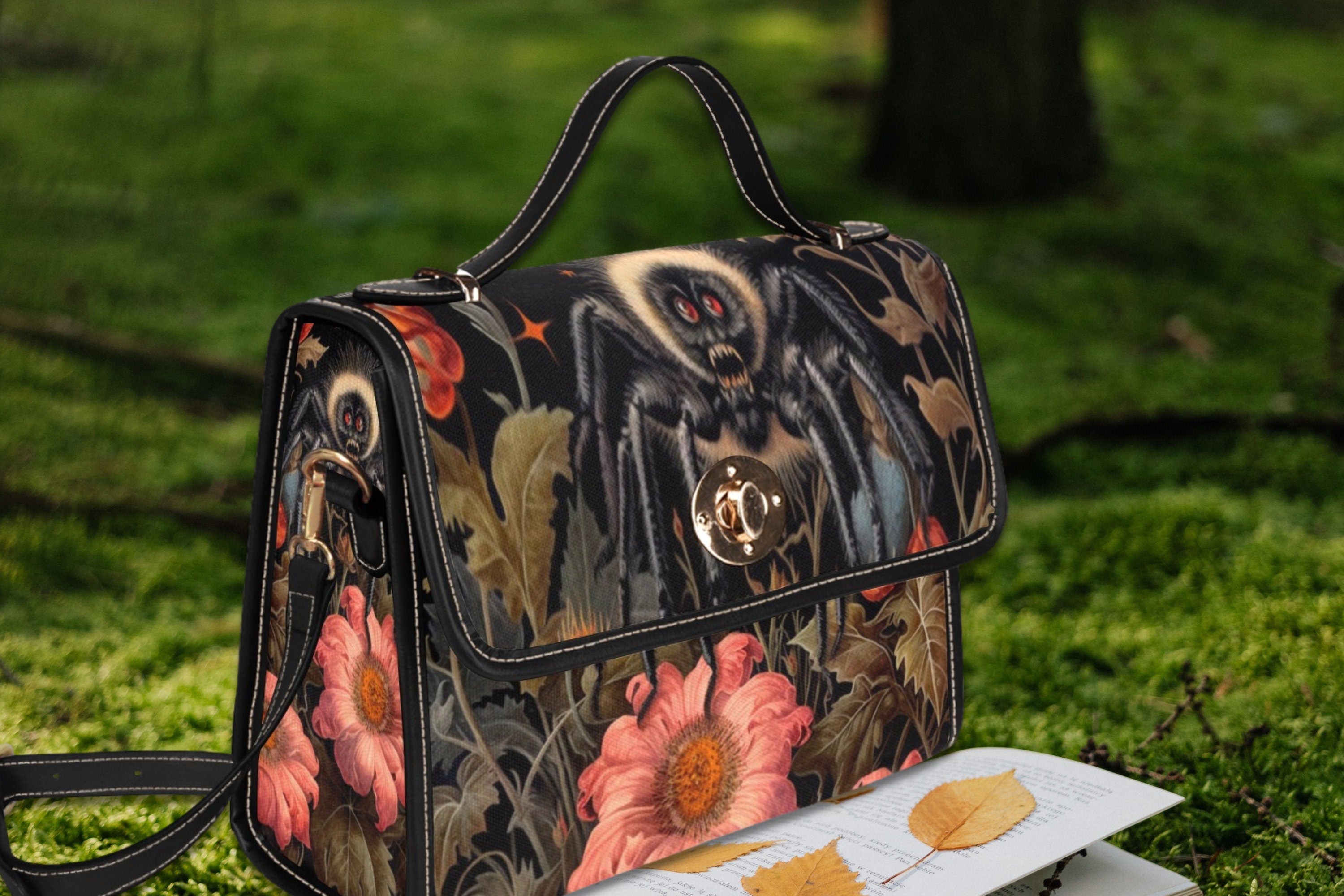 Spider Satchel Bag
