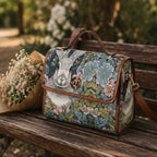 Rabbit Floral Satchel Bag