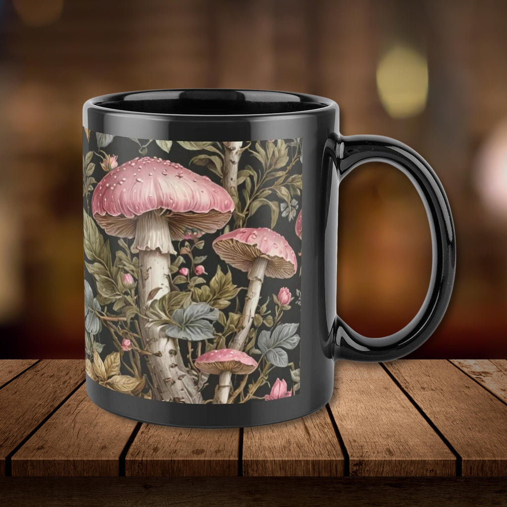 Pink Mushroom Mug
