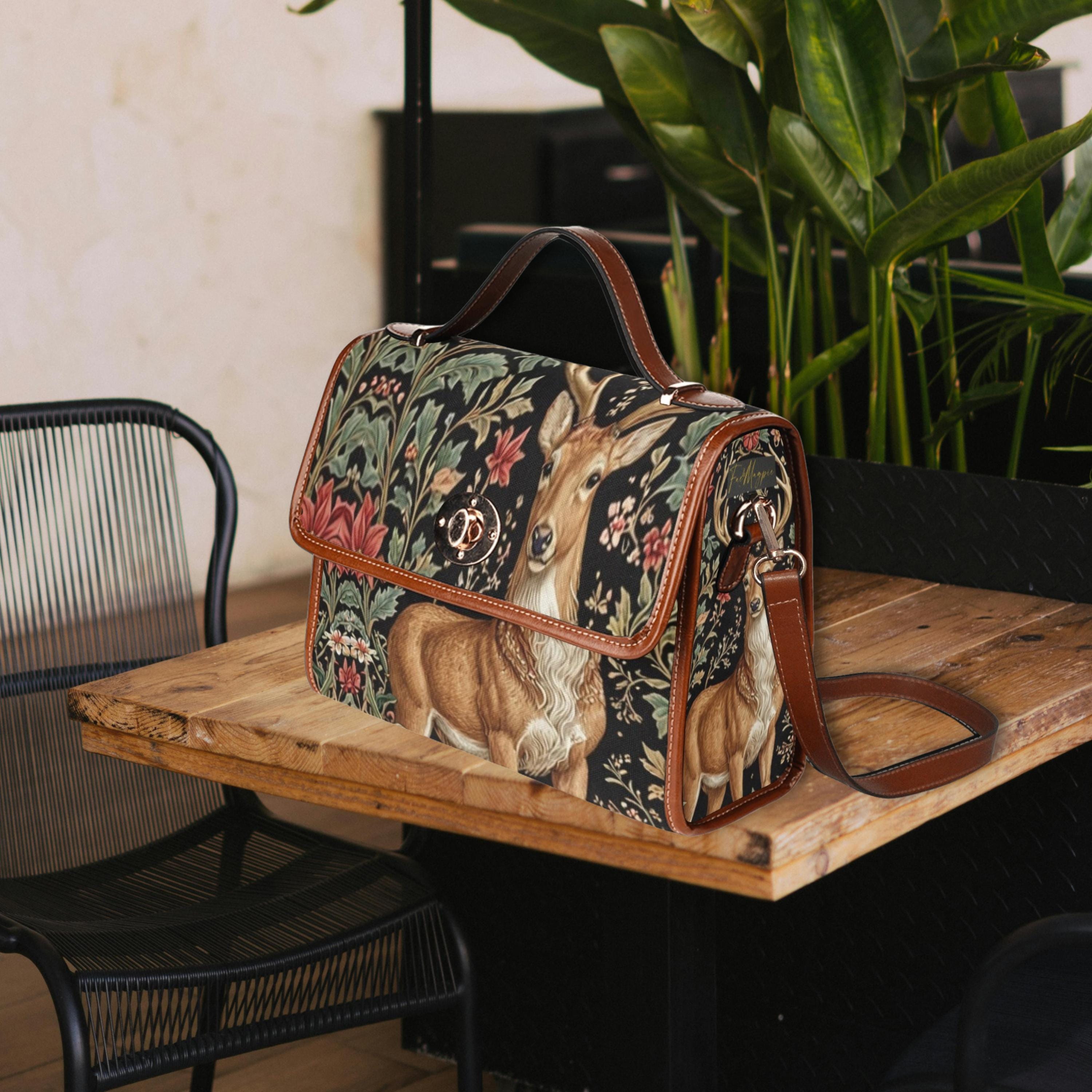 Deer Satchel Bag