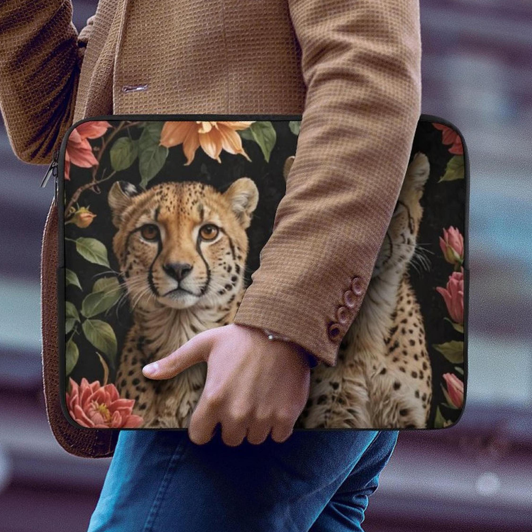 Cheetah Laptop Sleeve